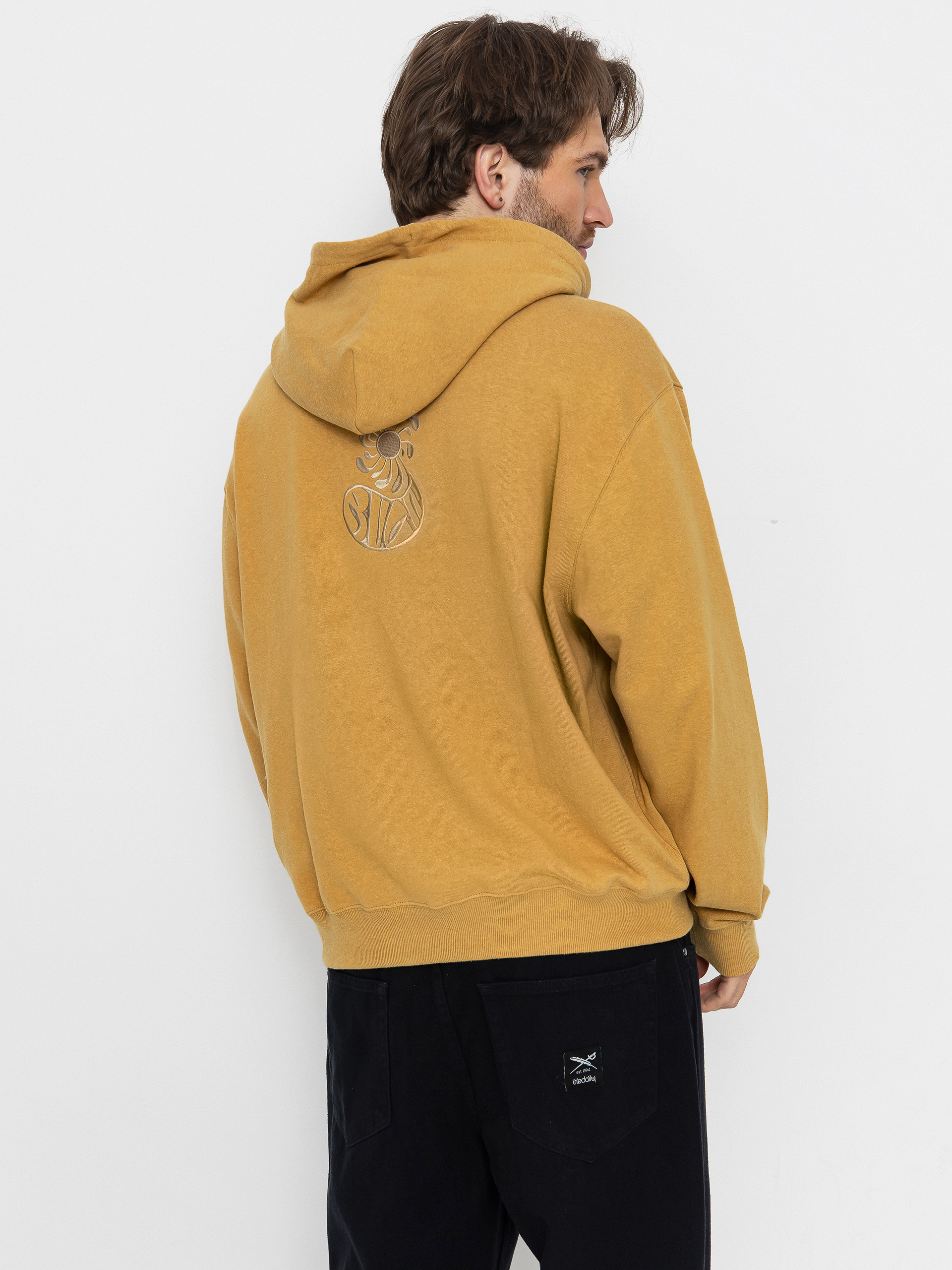 RVCA La Wave HD Kapucnis pulóver (ochre)