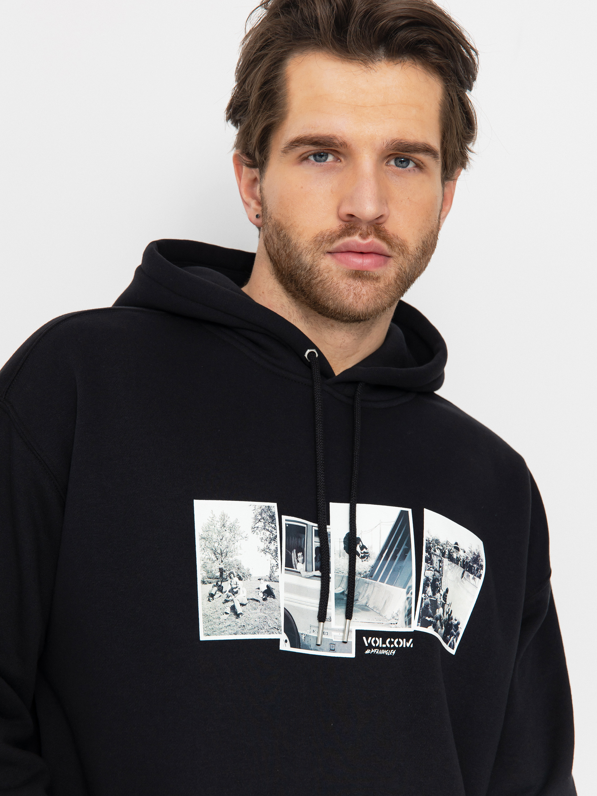 Volcom Pfanngles HD Kapucnis pulóver (black)