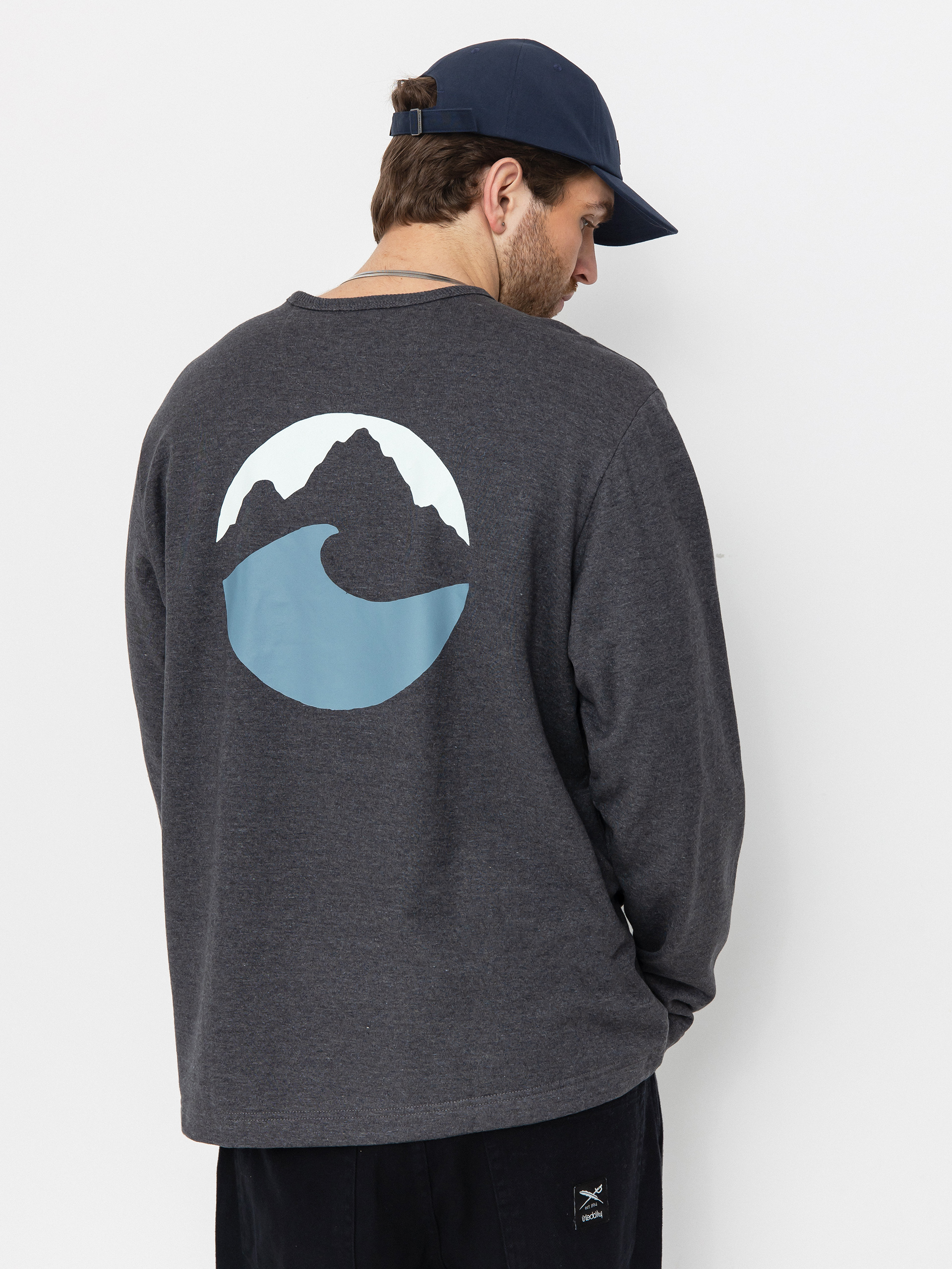 Patagonia Lightweight Applied Imagination Wildrise Pulóver (ink black)