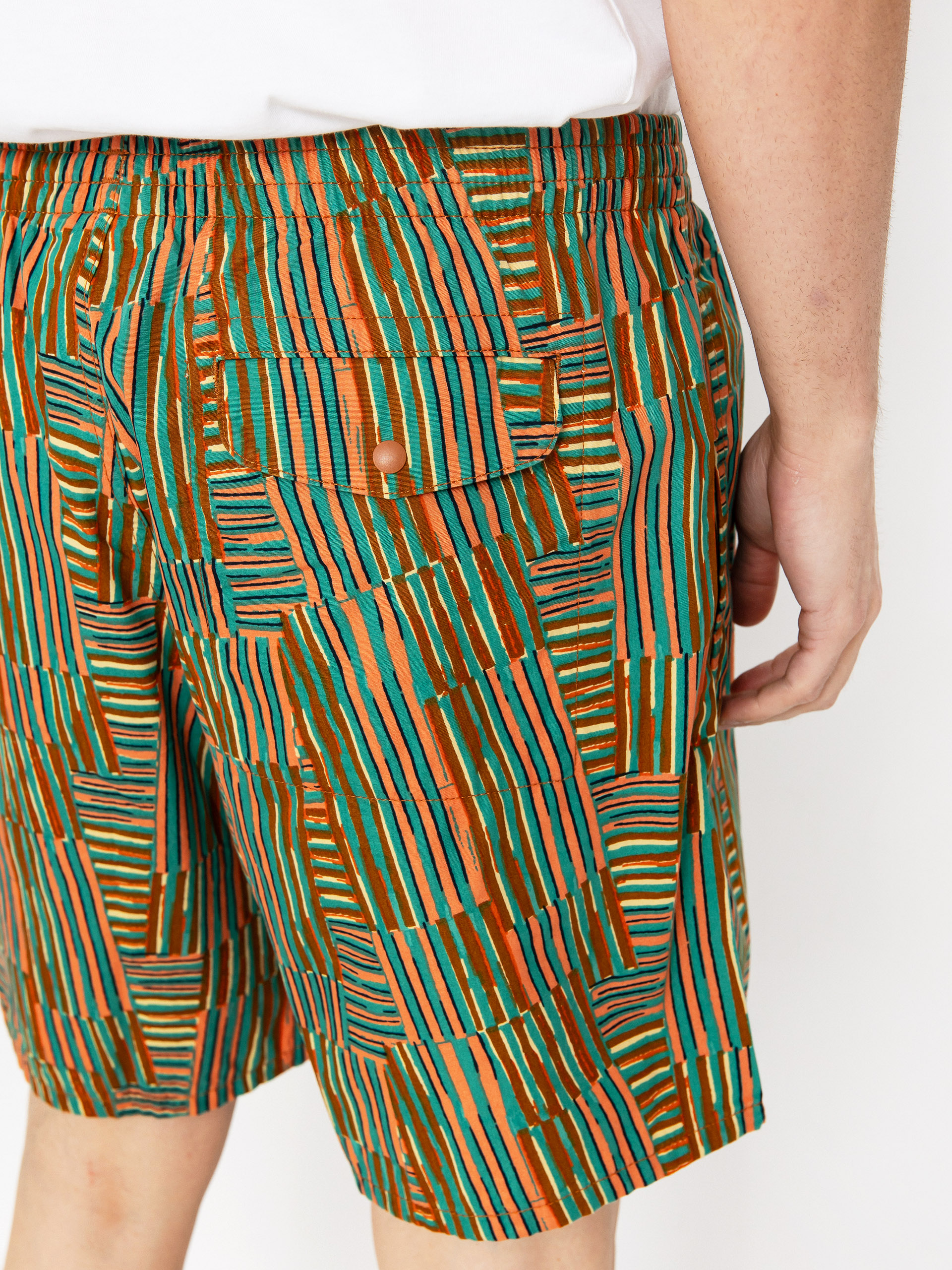 Rövidnadrág Patagonia Funhoggers (quilty fitz/heartleaf green)