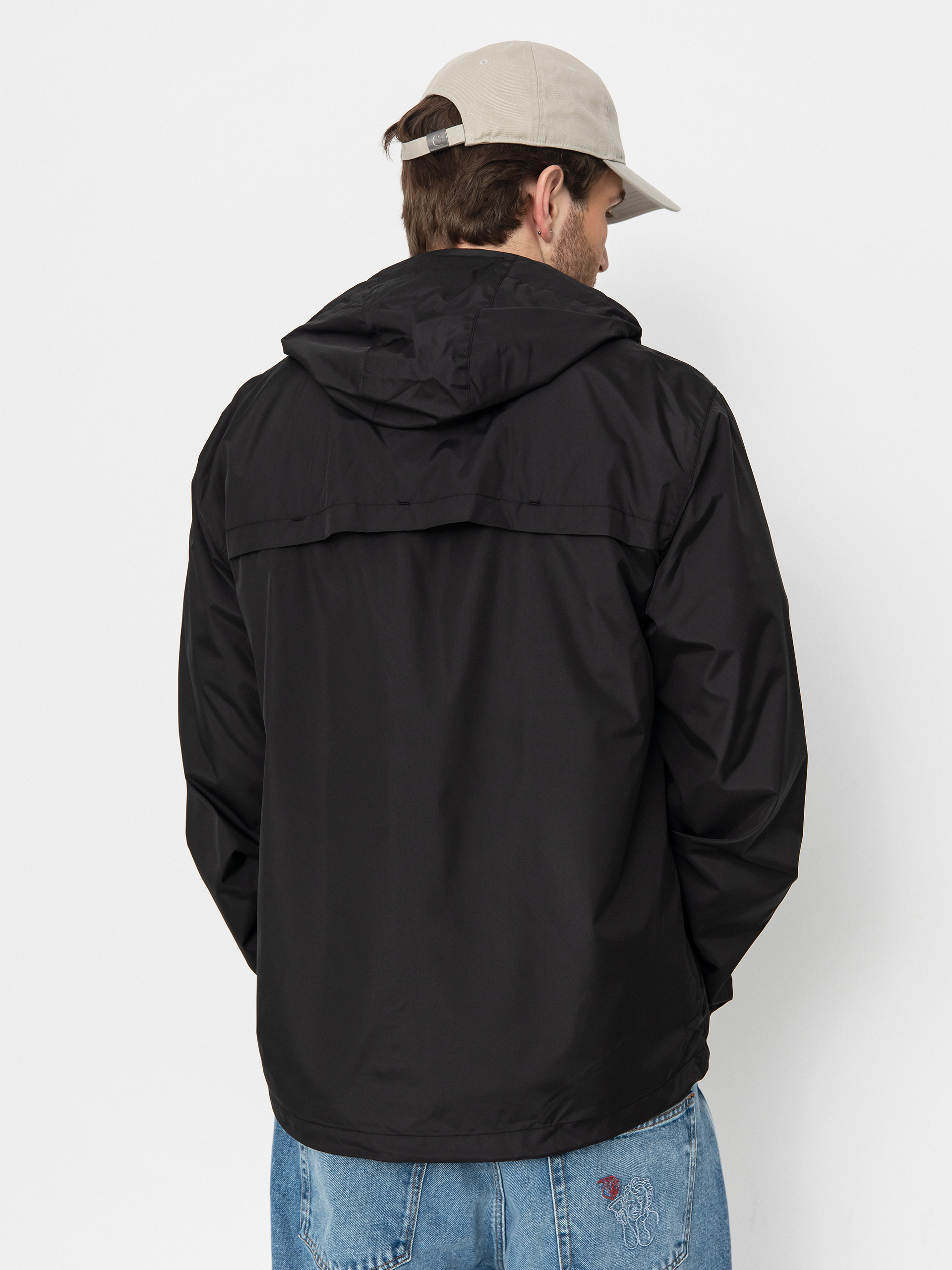 Quiksilver Overcast Windbreaker Dzseki (black)