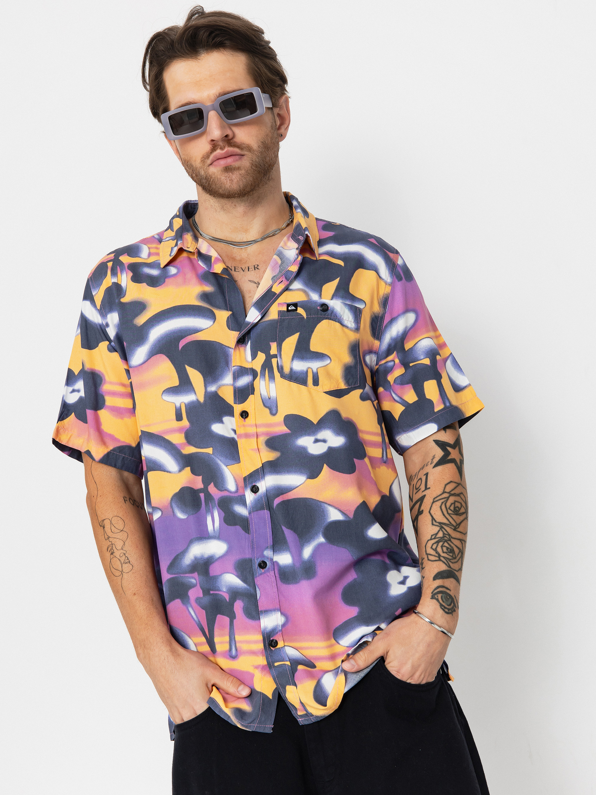 Quiksilver Safe Paradise Ing (vintage violet biophilia)