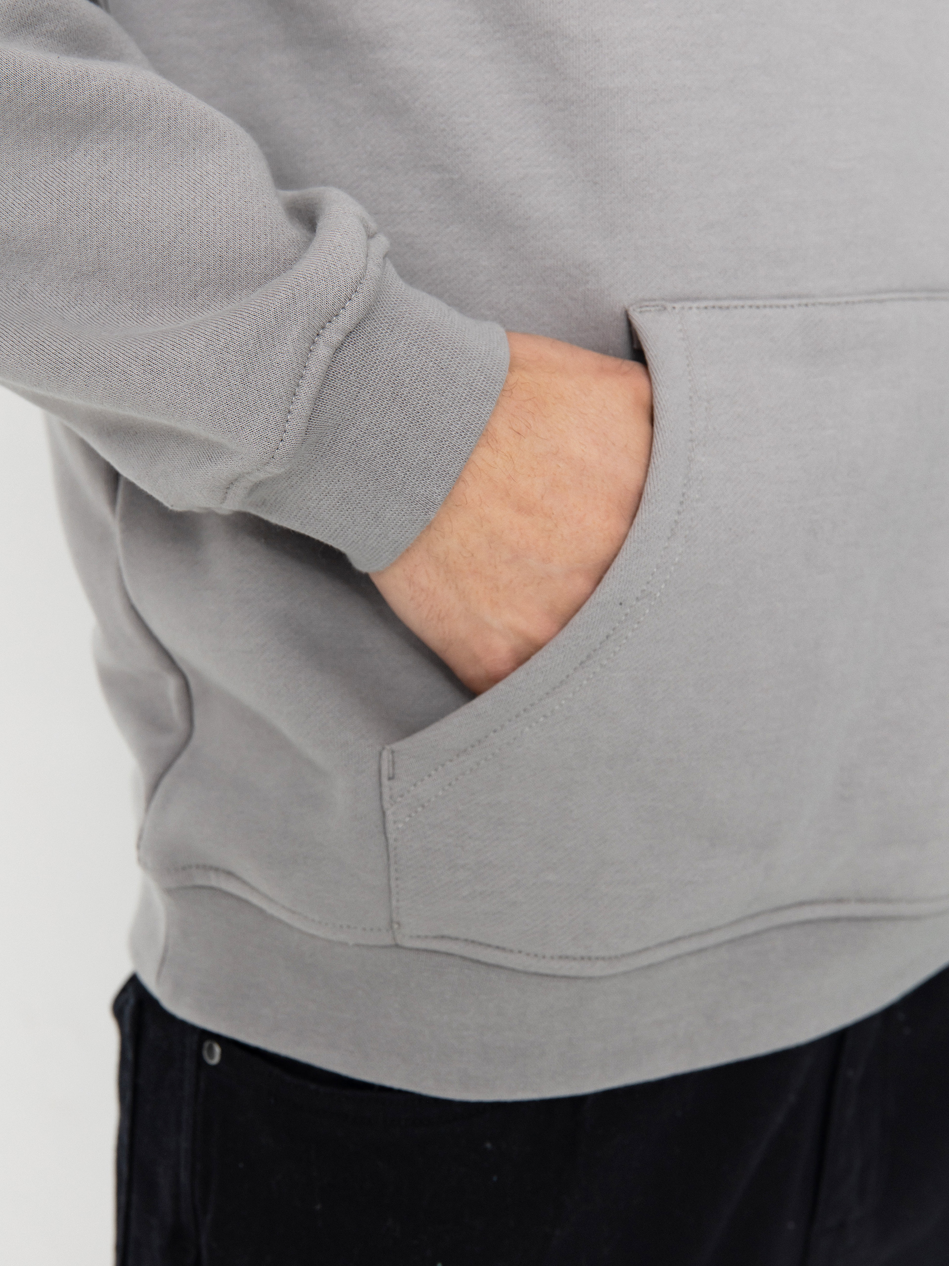 Santa Cruz Knibbs Invasion Hand HD Kapucnis pulóver (moon dust)