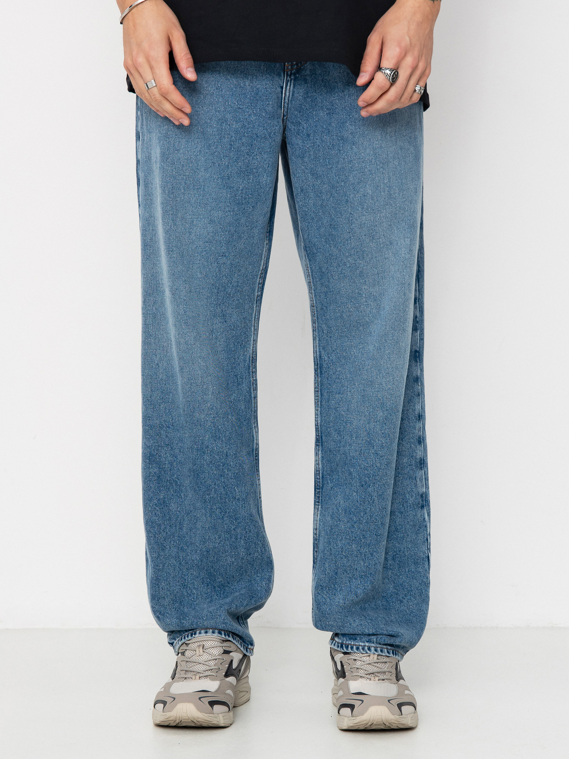 Beyond Medals Loose Jeans Kisnadrág (blue)