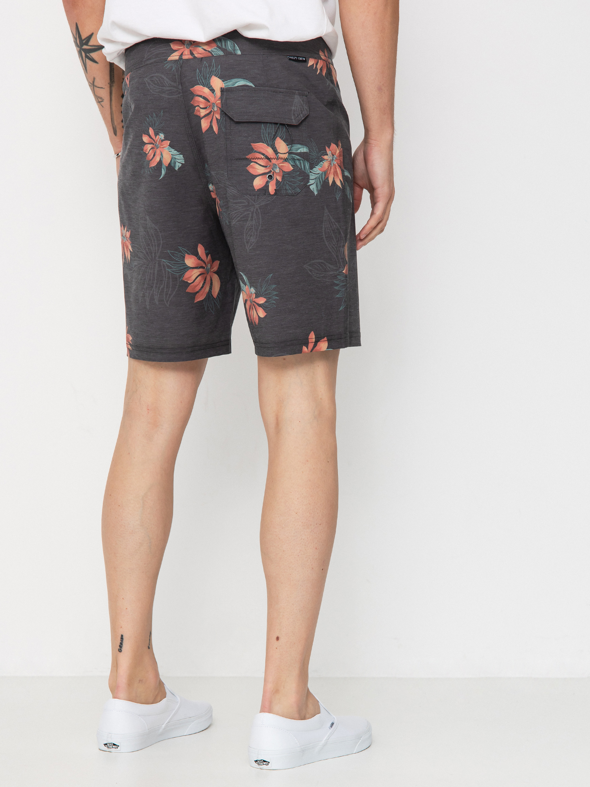 Boardshort Salty Crew Bloomin (black)