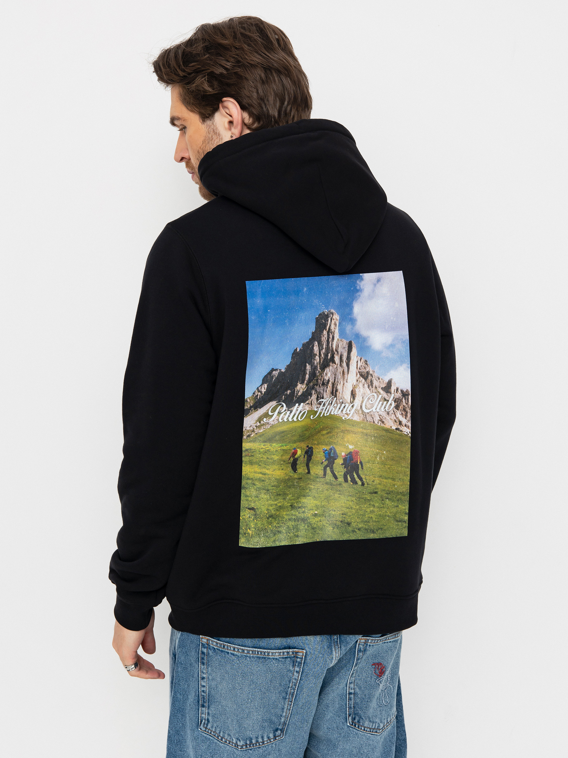 Kapucnis pulóver Palto Hiking Club HD (black)