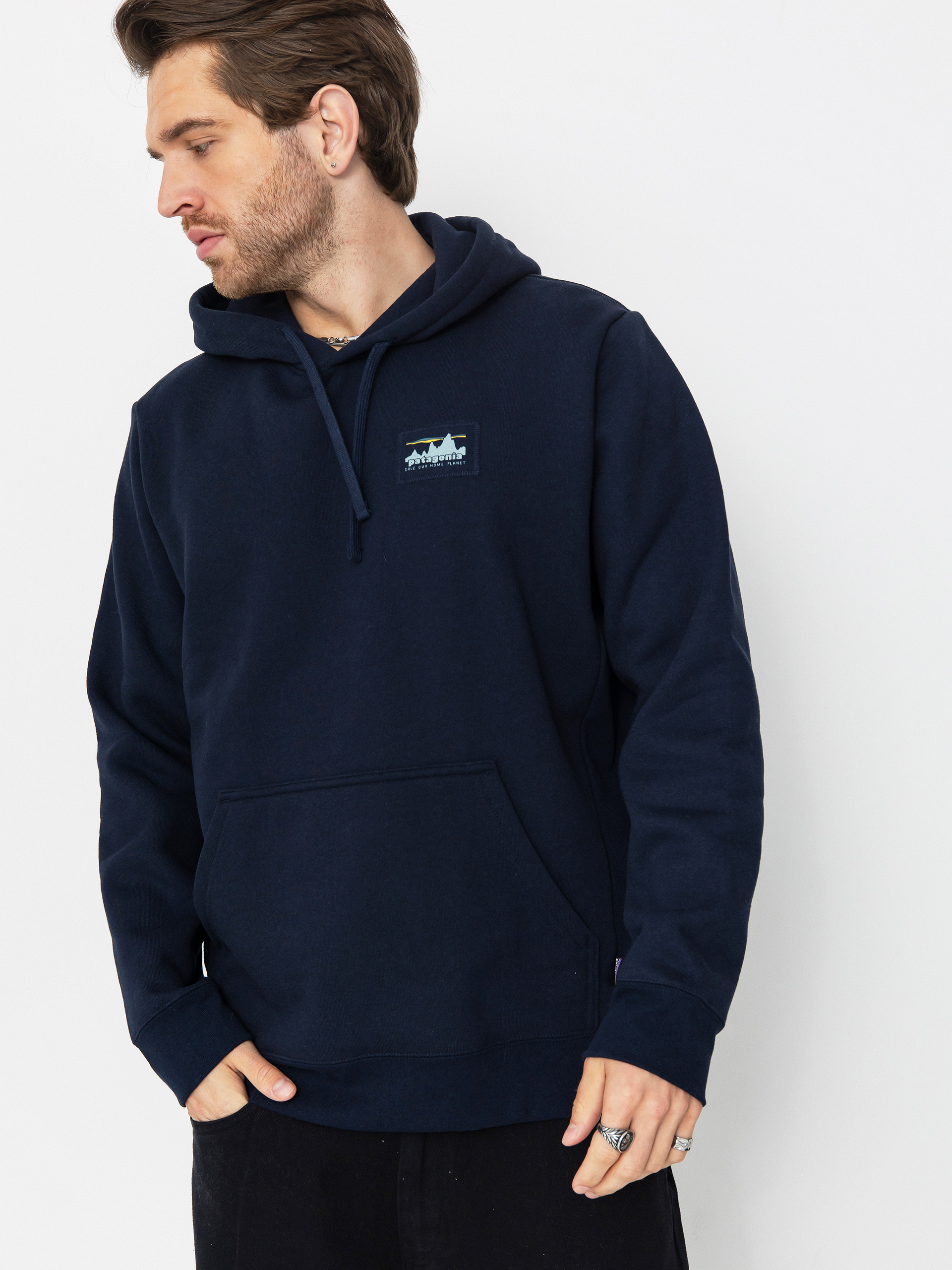 Kapucnis pulóver Patagonia 73 Skyline Uprisal HD (new navy)