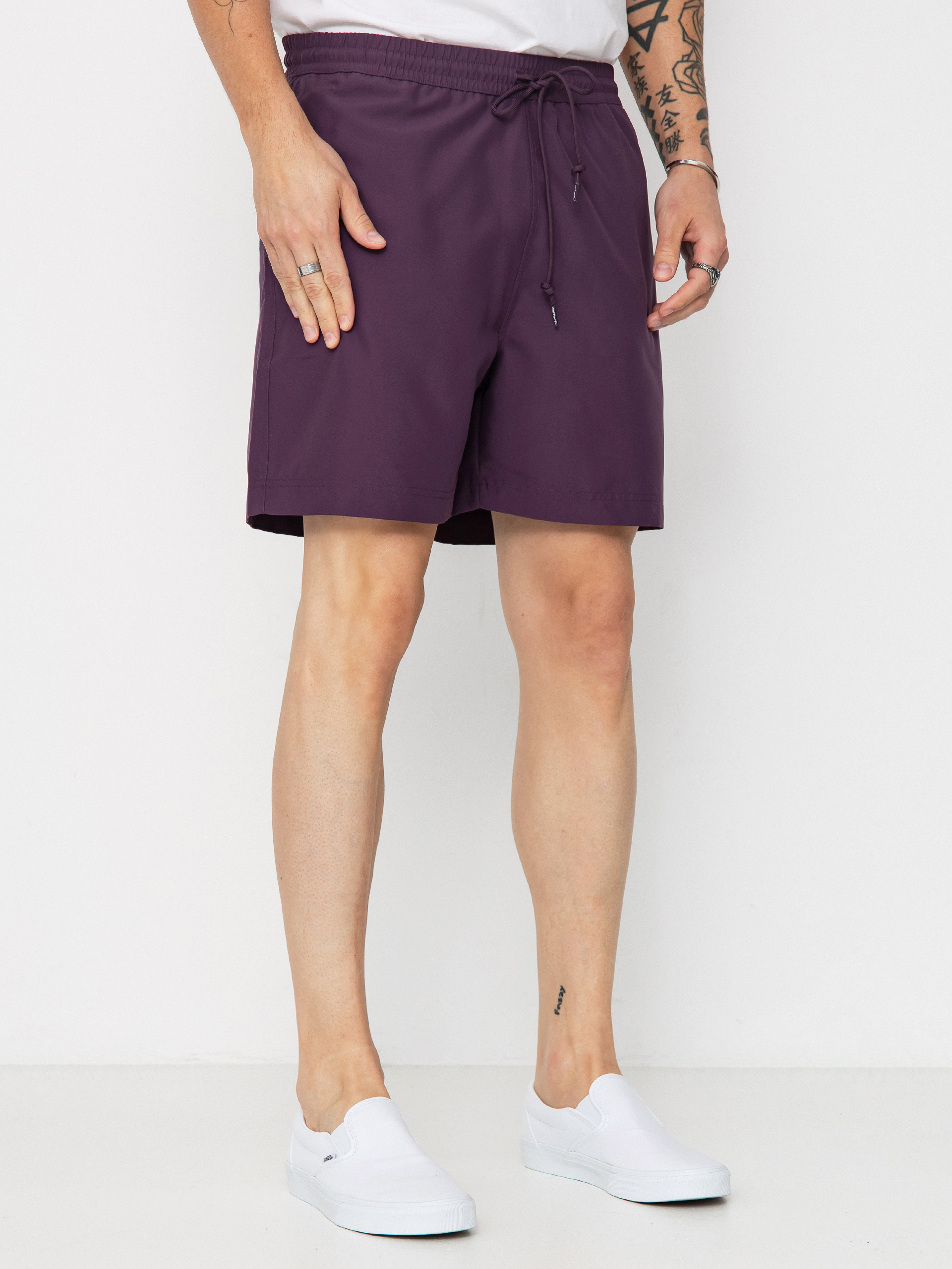 Rövidnadrág Carhartt WIP Chase Swim (huckleberry/gold)