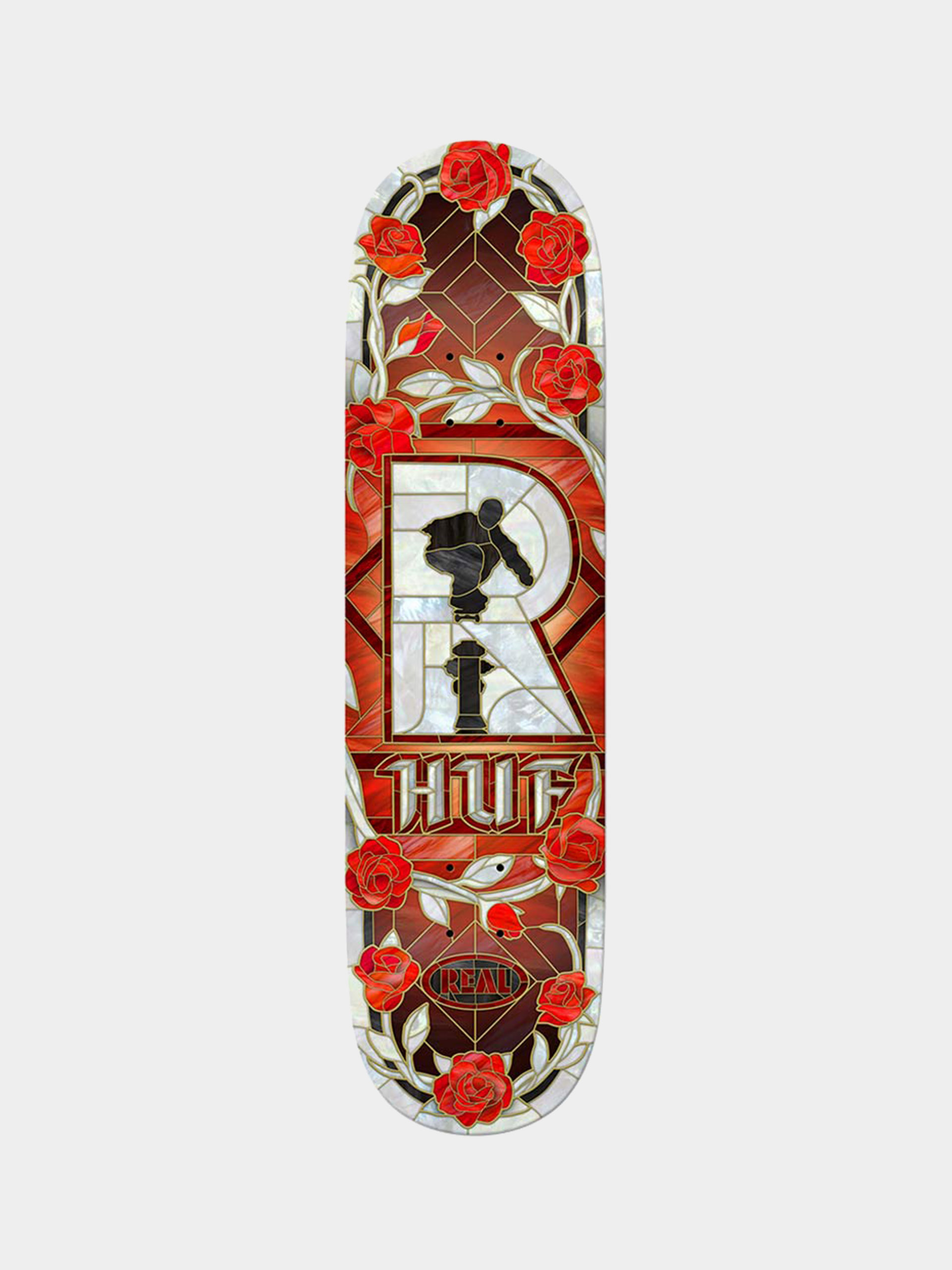 Gördeszka lap Real Huf Cathedral (red/white)