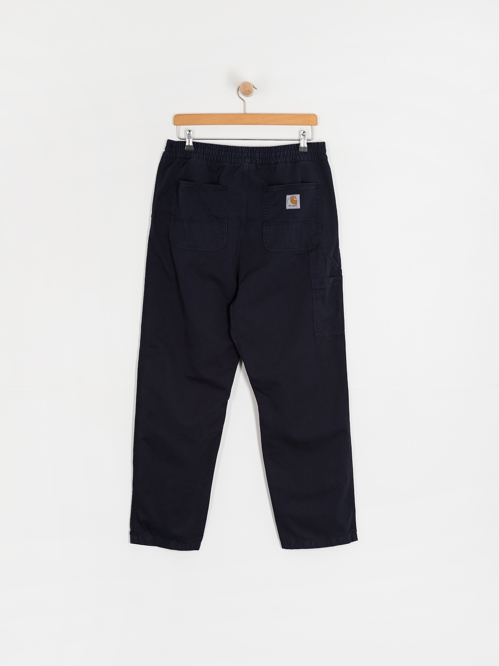 Carhartt WIP Flint Kisnadrág (dark navy/garment dyed)