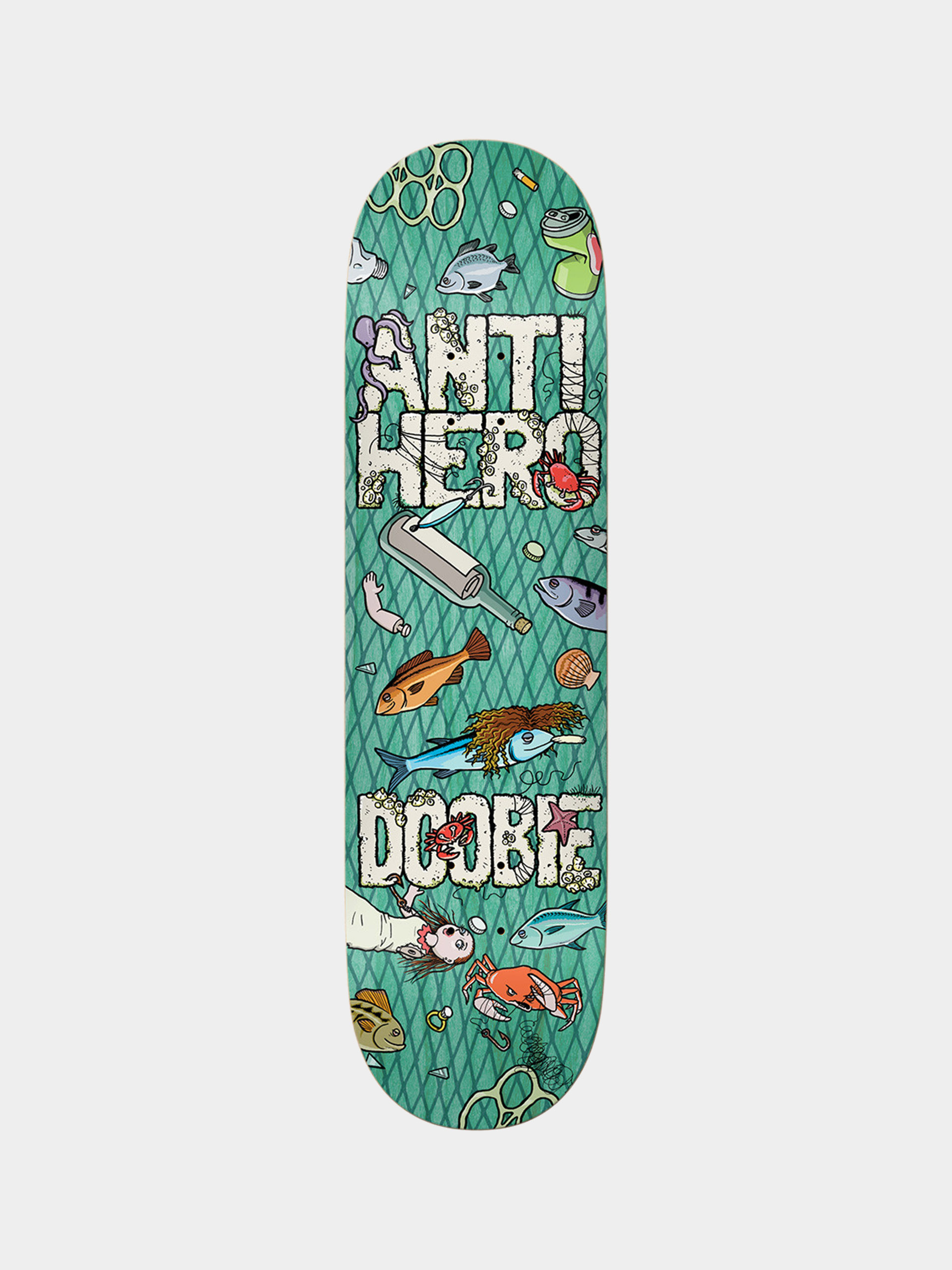 Gördeszka lap Antihero Doobie Catch Of Day (teal)