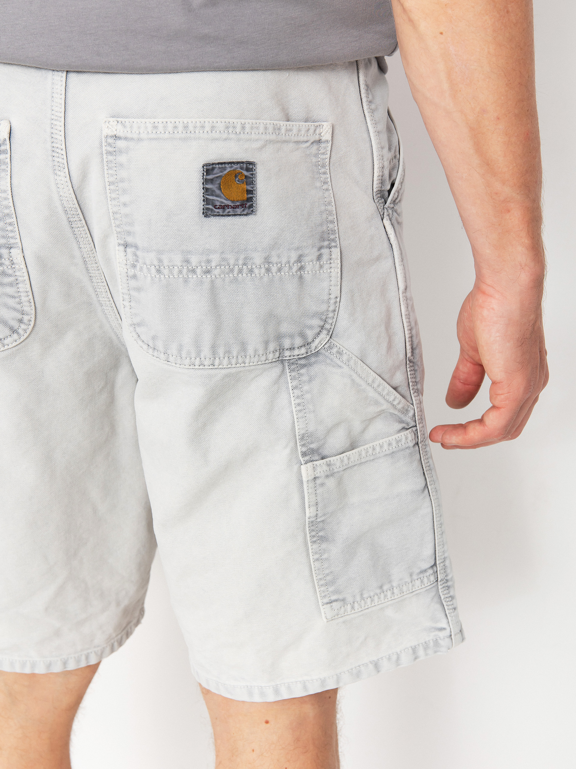 Carhartt WIP Single Knee Rövidnadrág (black/chalk wash)