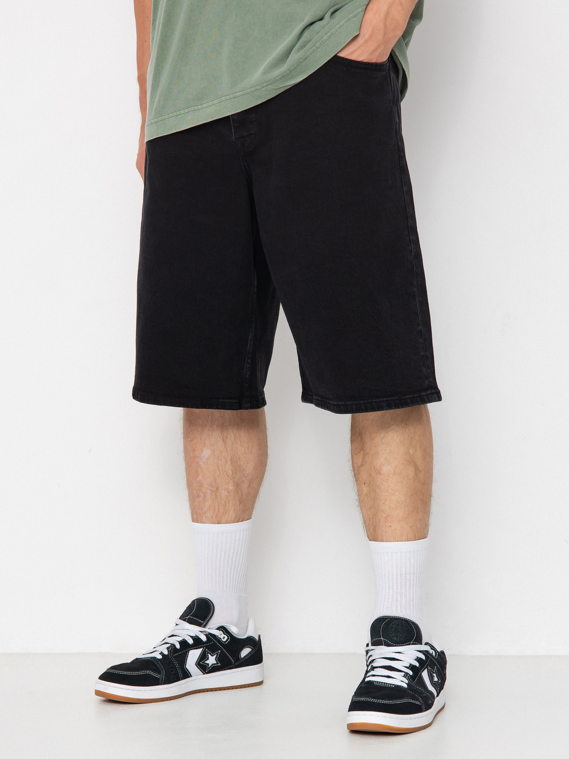 Rövidnadrág Homeboy X Tra Monster (washed black)