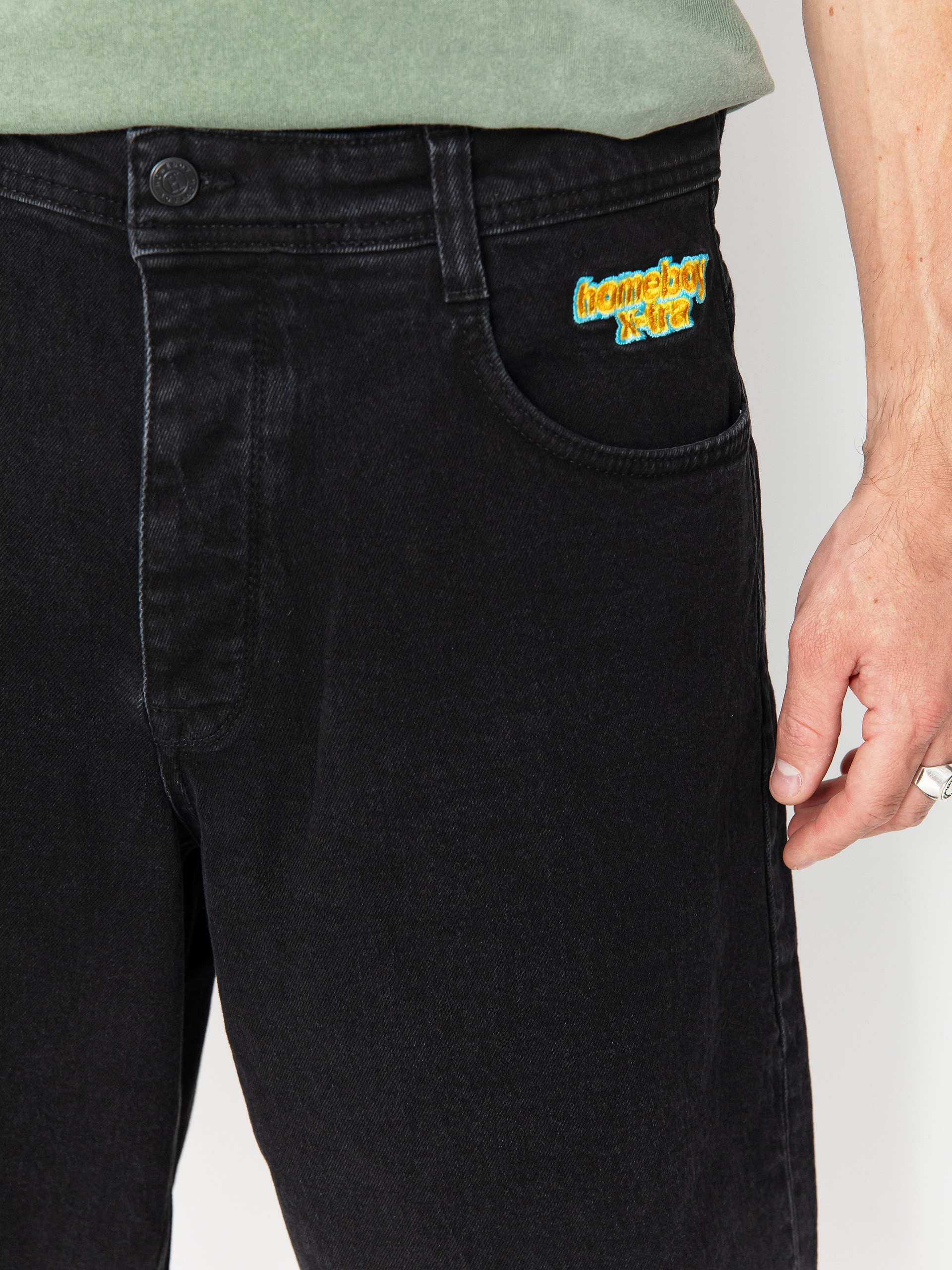 Rövidnadrág Homeboy X Tra Monster (washed black)