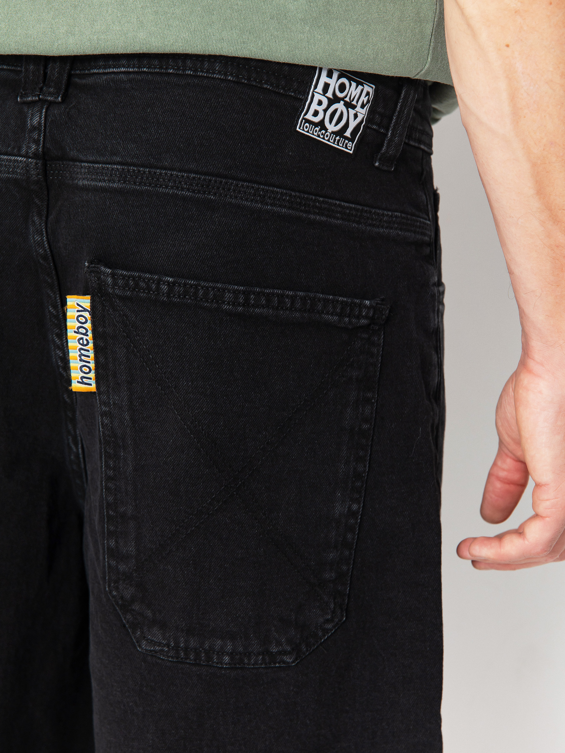 Rövidnadrág Homeboy X Tra Monster (washed black)