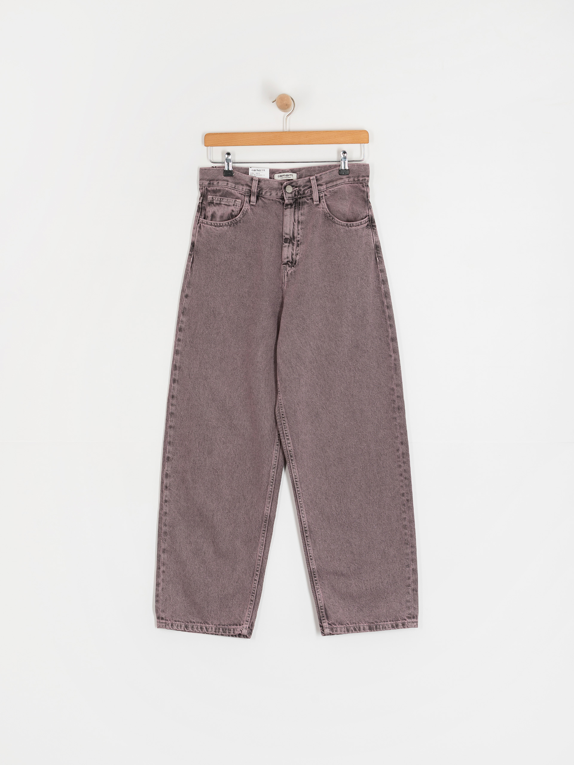 Carhartt WIP Brandon Wmn Kisnadrág (black/hortensia/garment dyed)