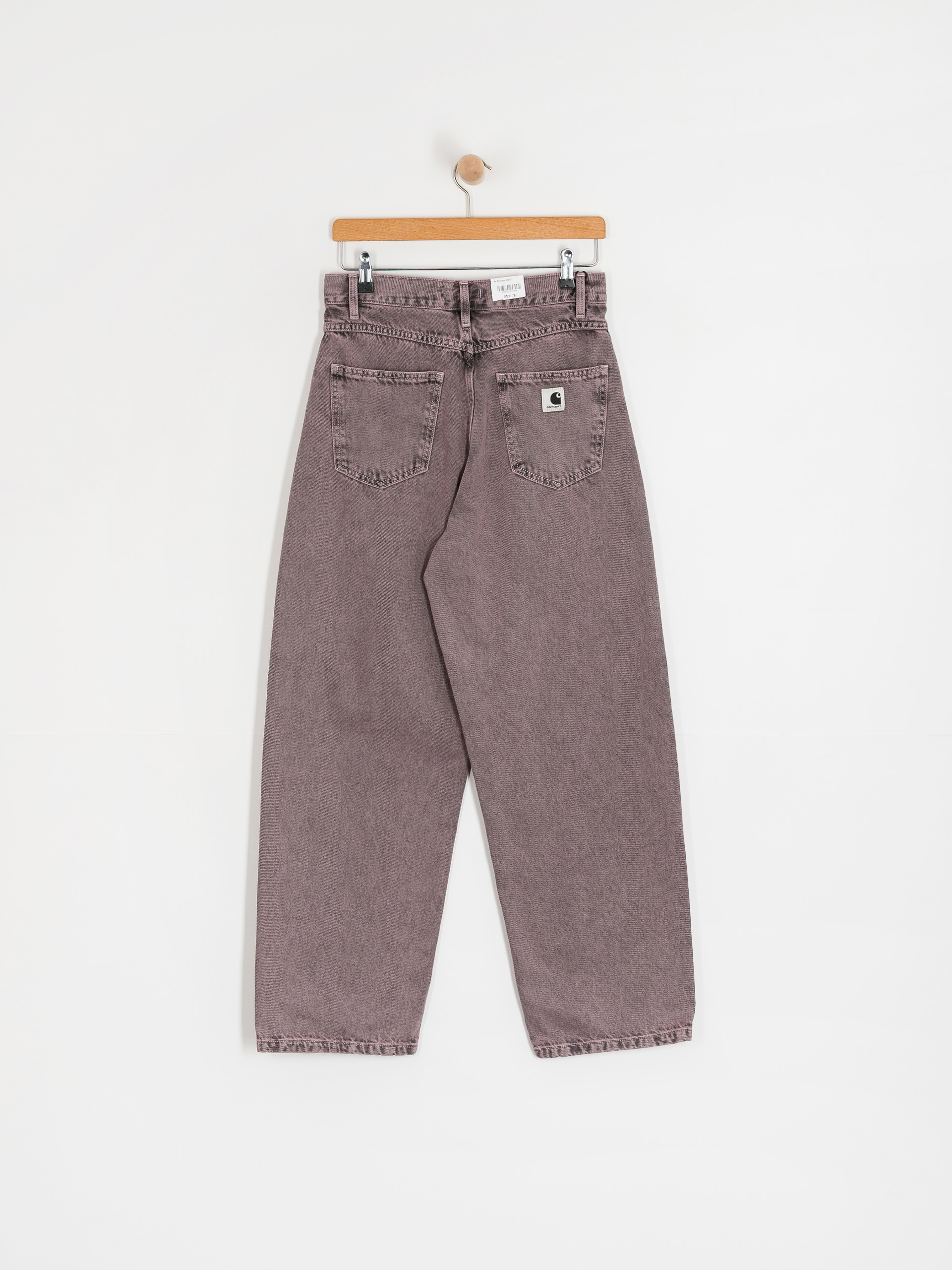 Carhartt WIP Brandon Wmn Kisnadrág (black/hortensia/garment dyed)