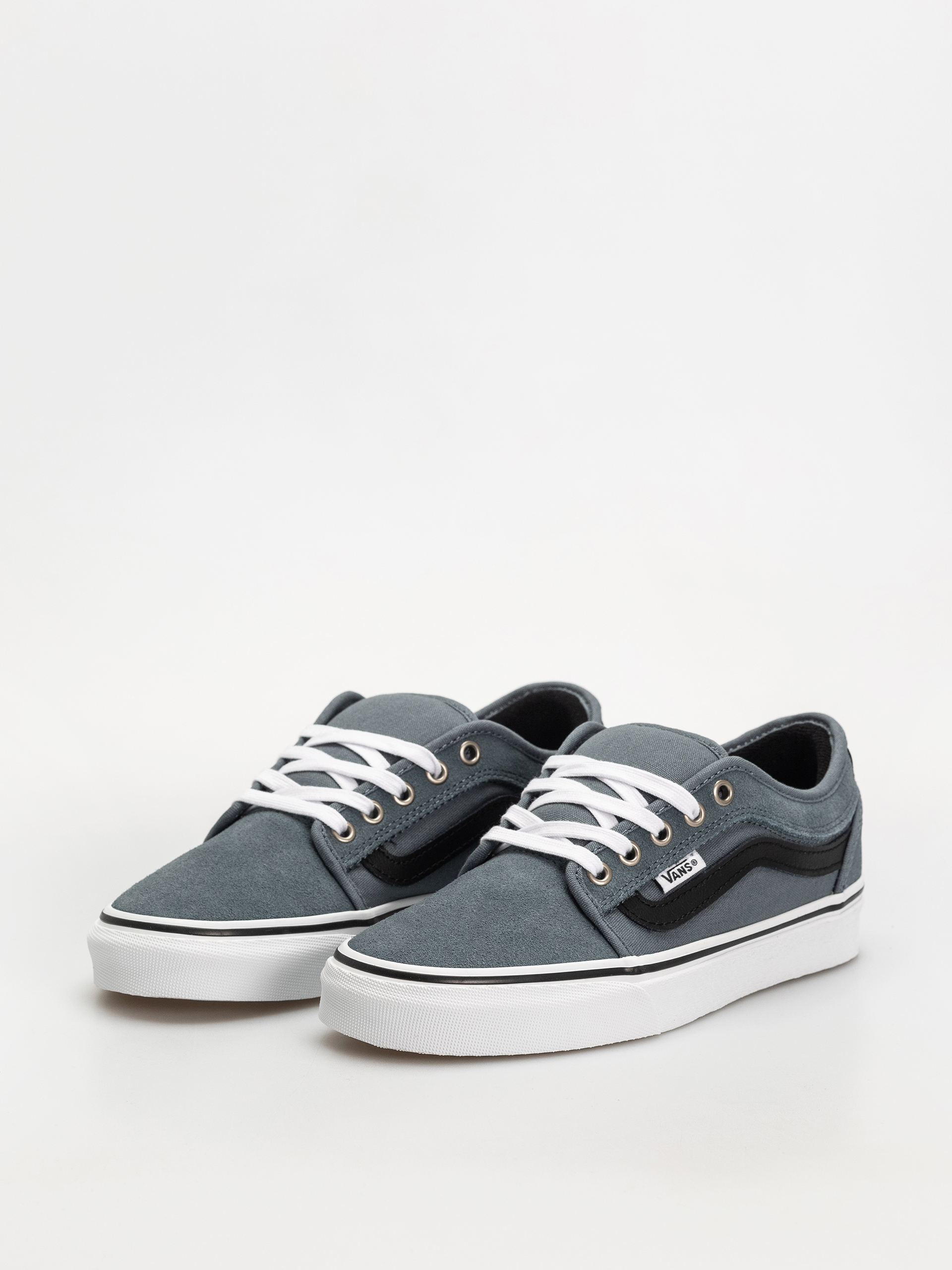 Vans Skate Chukka Low Sidestripe Cipők (black/slate blue)