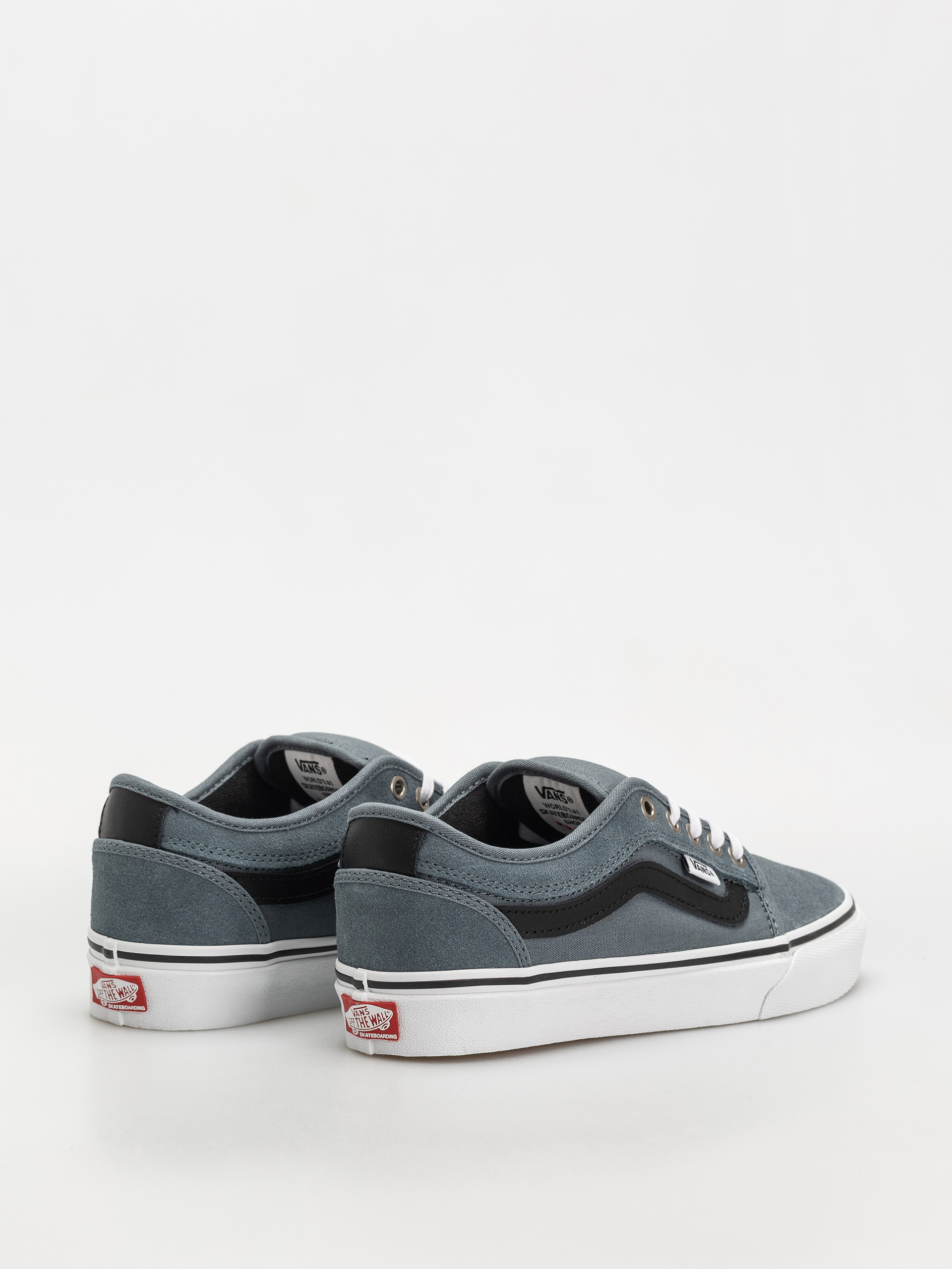 Vans Skate Chukka Low Sidestripe Cipők (black/slate blue)