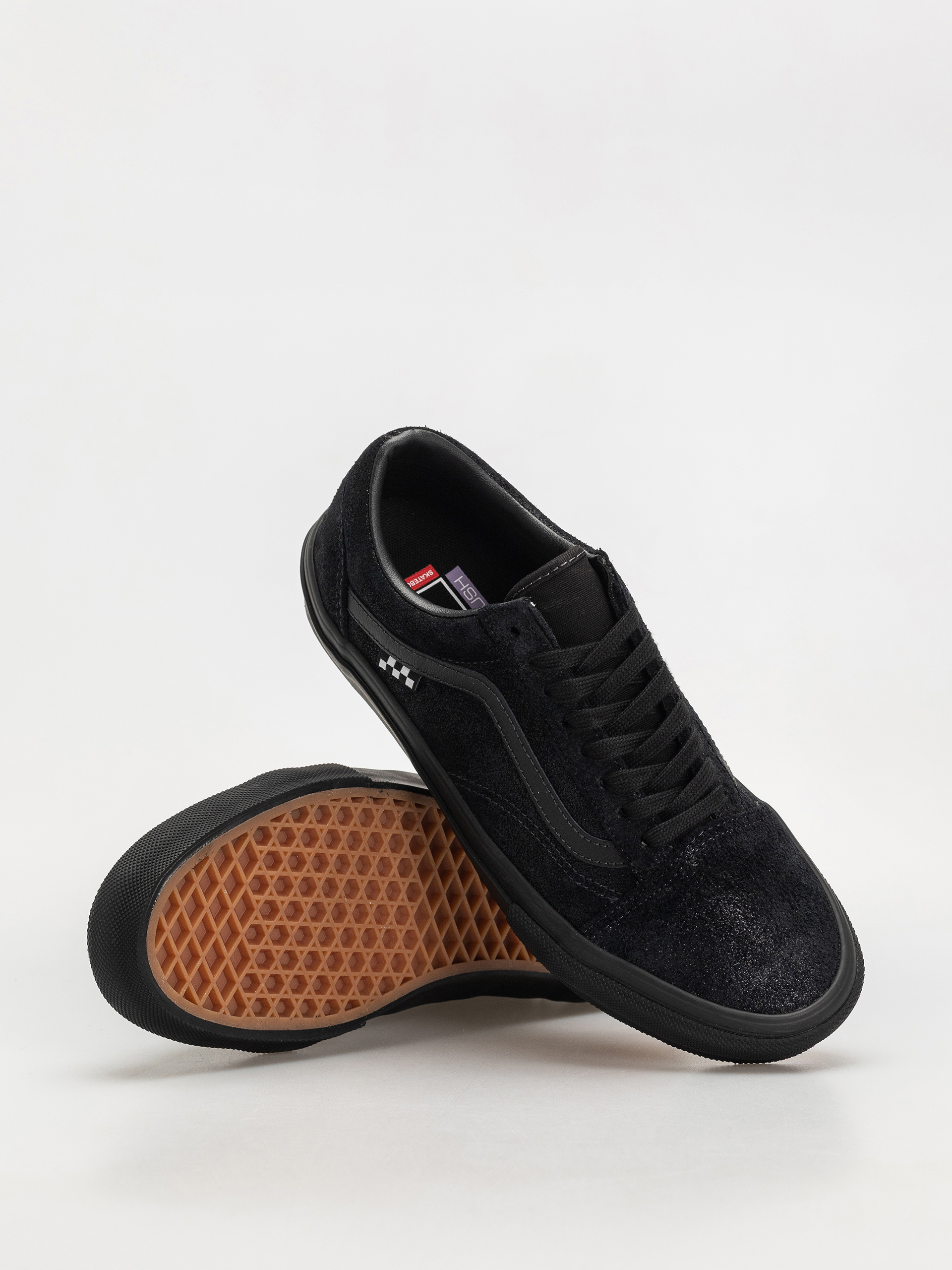 Vans Skate Old Skool Cipők (metallic black/smoke)