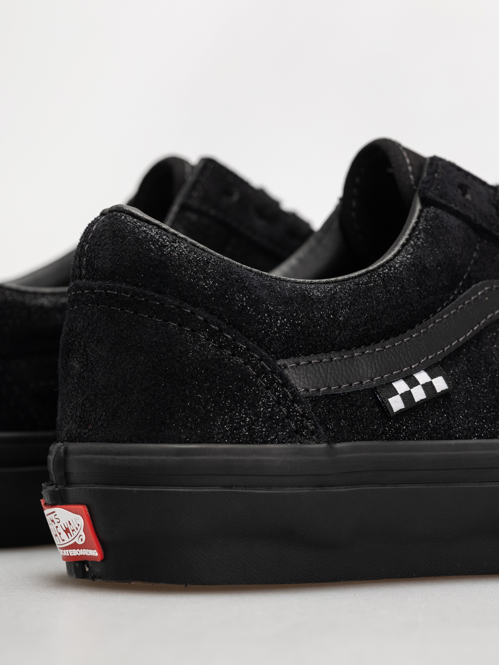 Vans Skate Old Skool Cipők (metallic black/smoke)