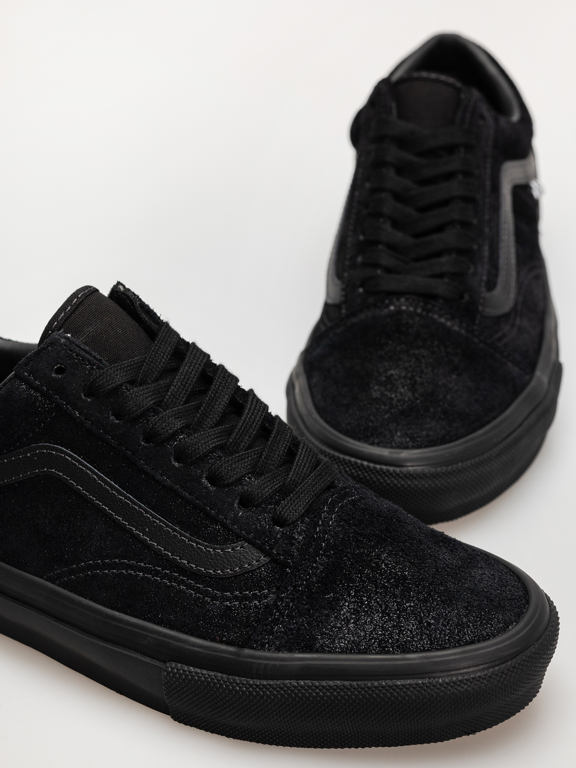 Vans Skate Old Skool Cipők (metallic black/smoke)