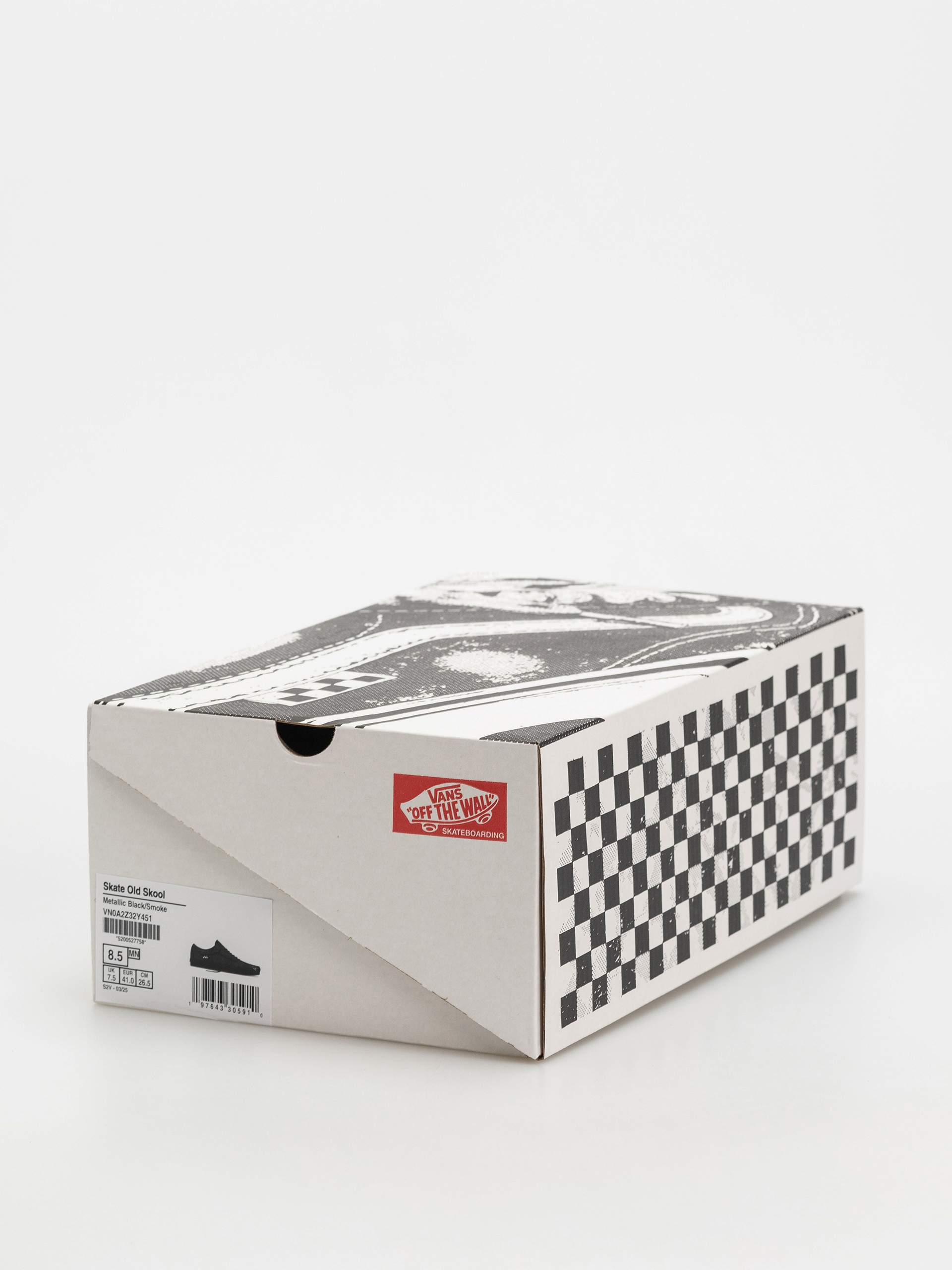 Vans Skate Old Skool Cipők (metallic black/smoke)