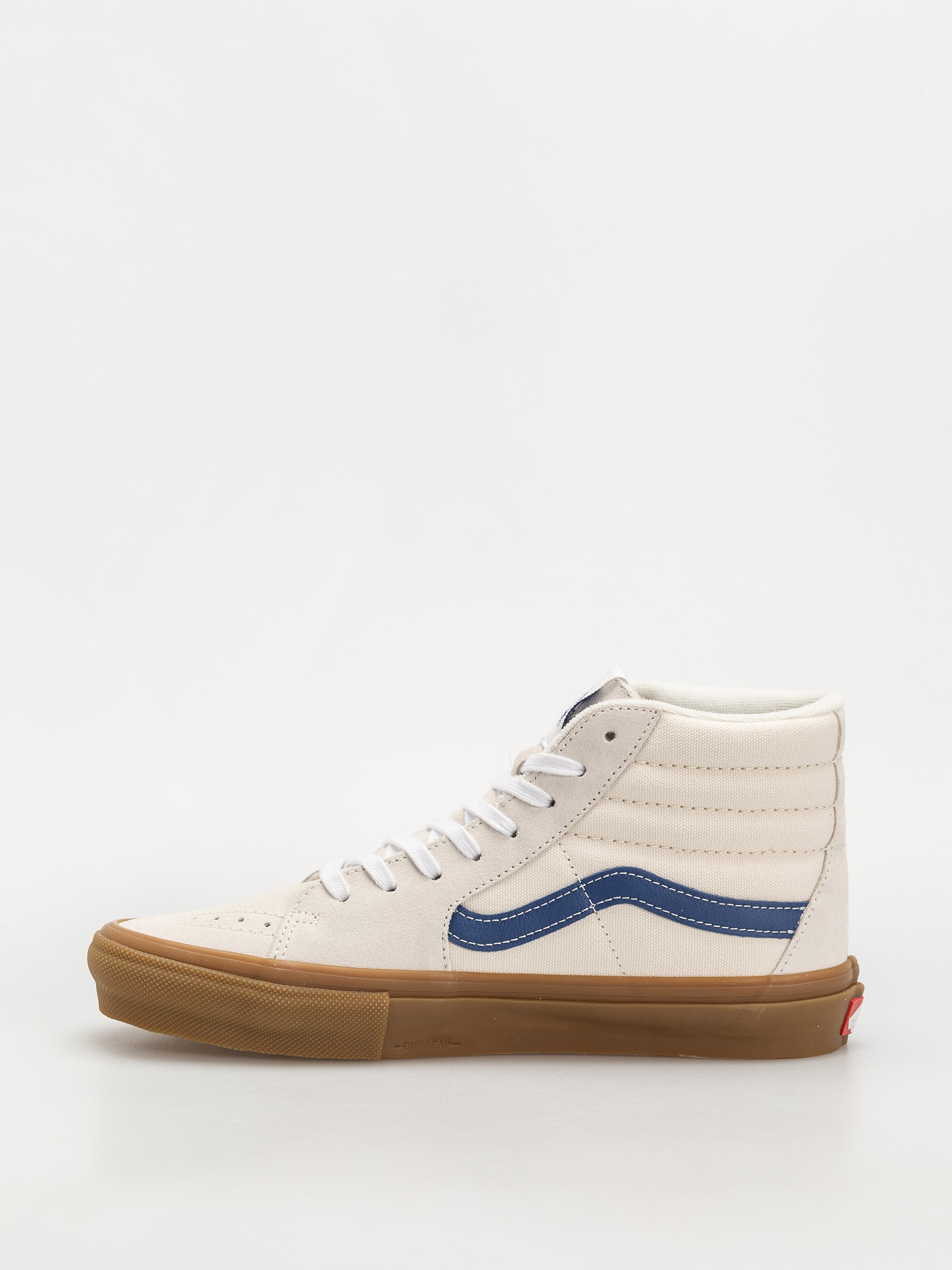 Vans Skate Sk8 Hi Cipők (marshmallow/blue/gum)