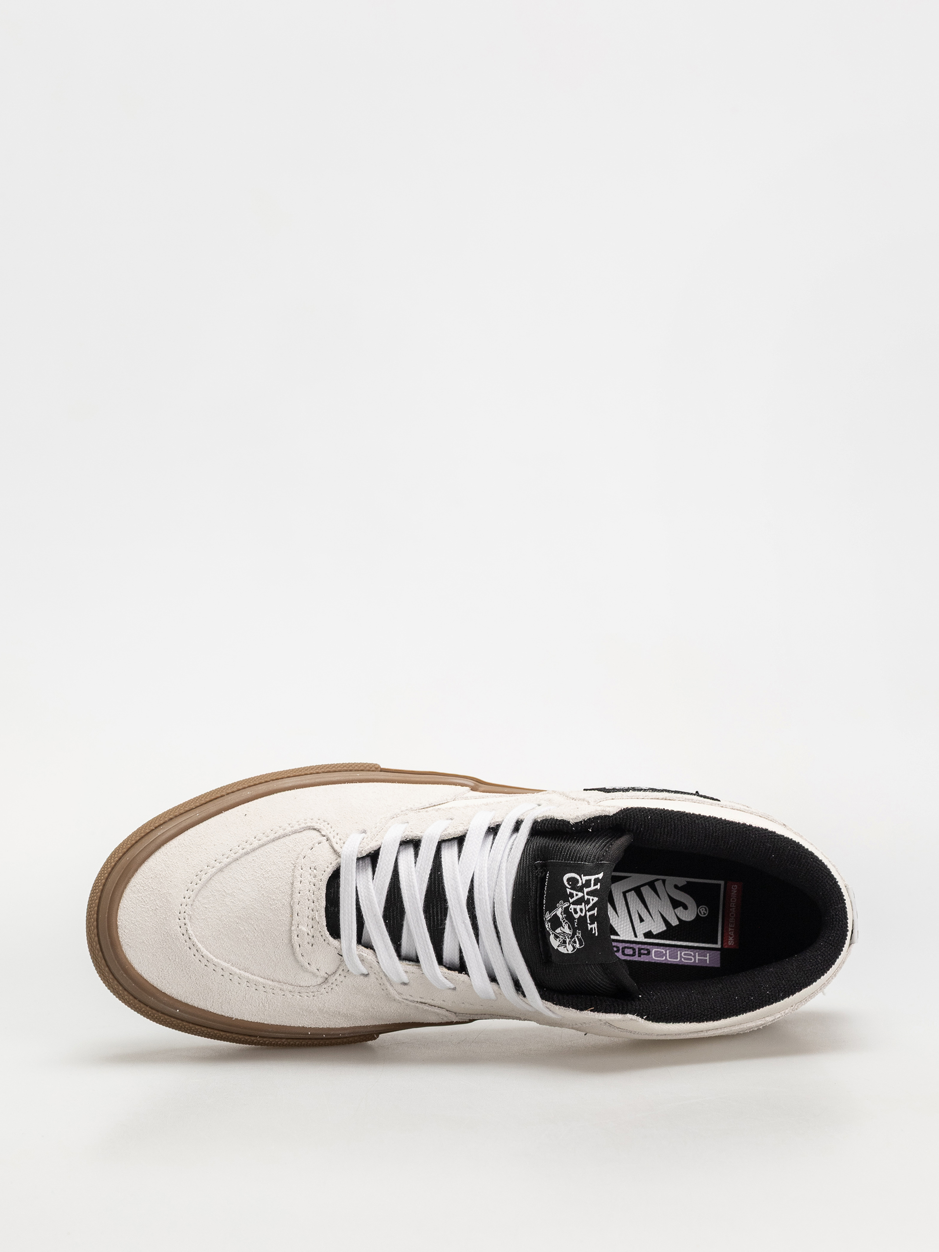 Vans Skate Half Cab Cipők (antique white/gum)