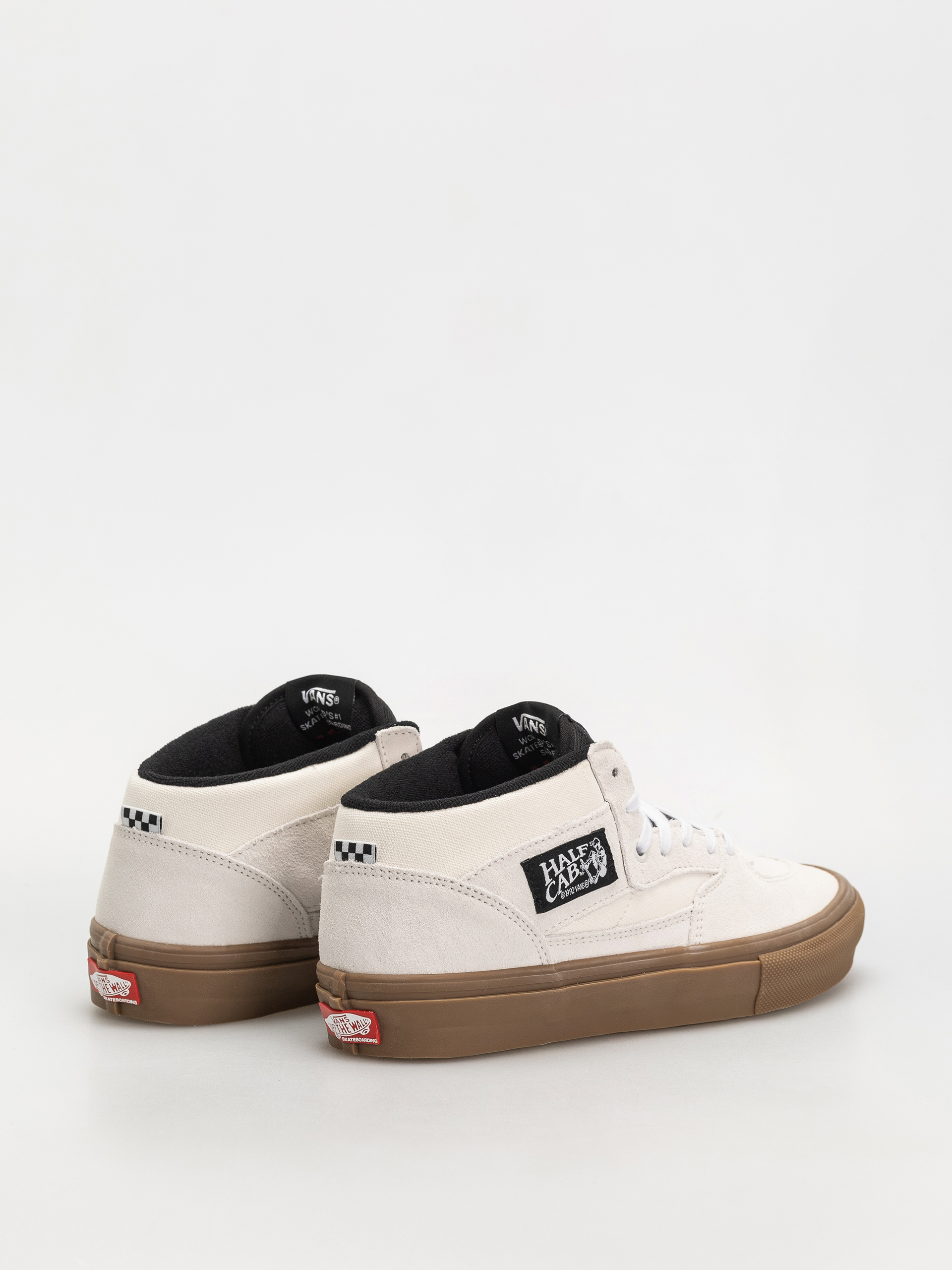 Vans Skate Half Cab Cipők (antique white/gum)