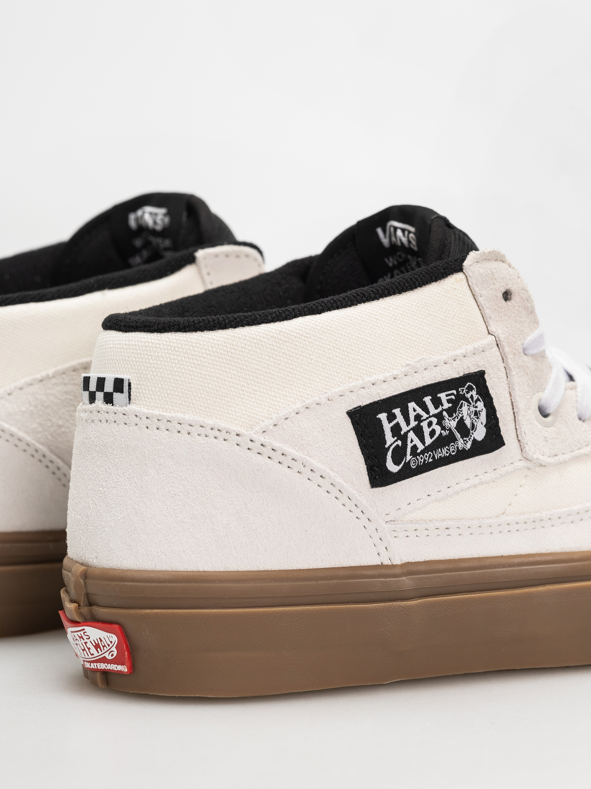 Vans Skate Half Cab Cipők (antique white/gum)