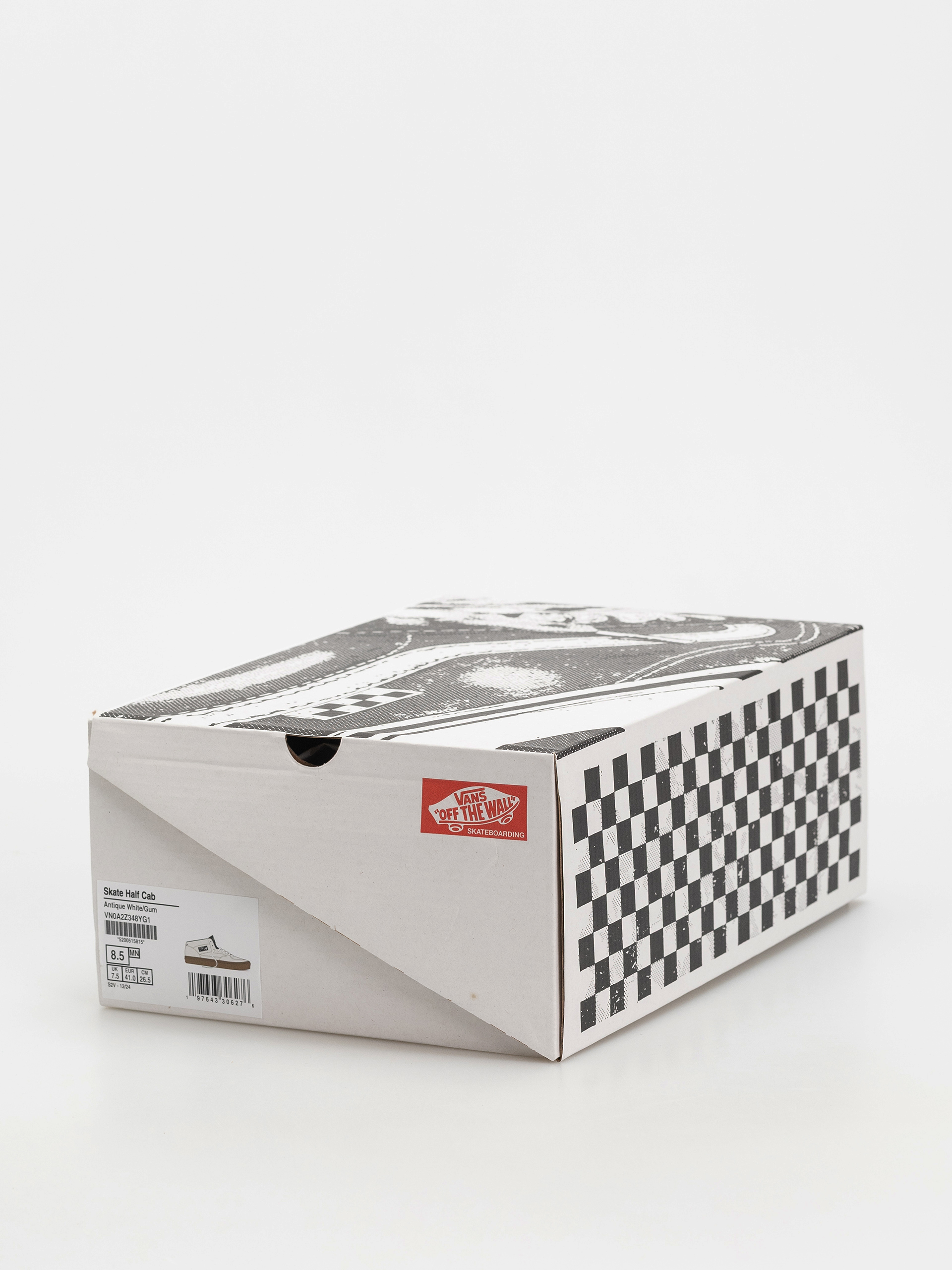 Vans Skate Half Cab Cipők (antique white/gum)