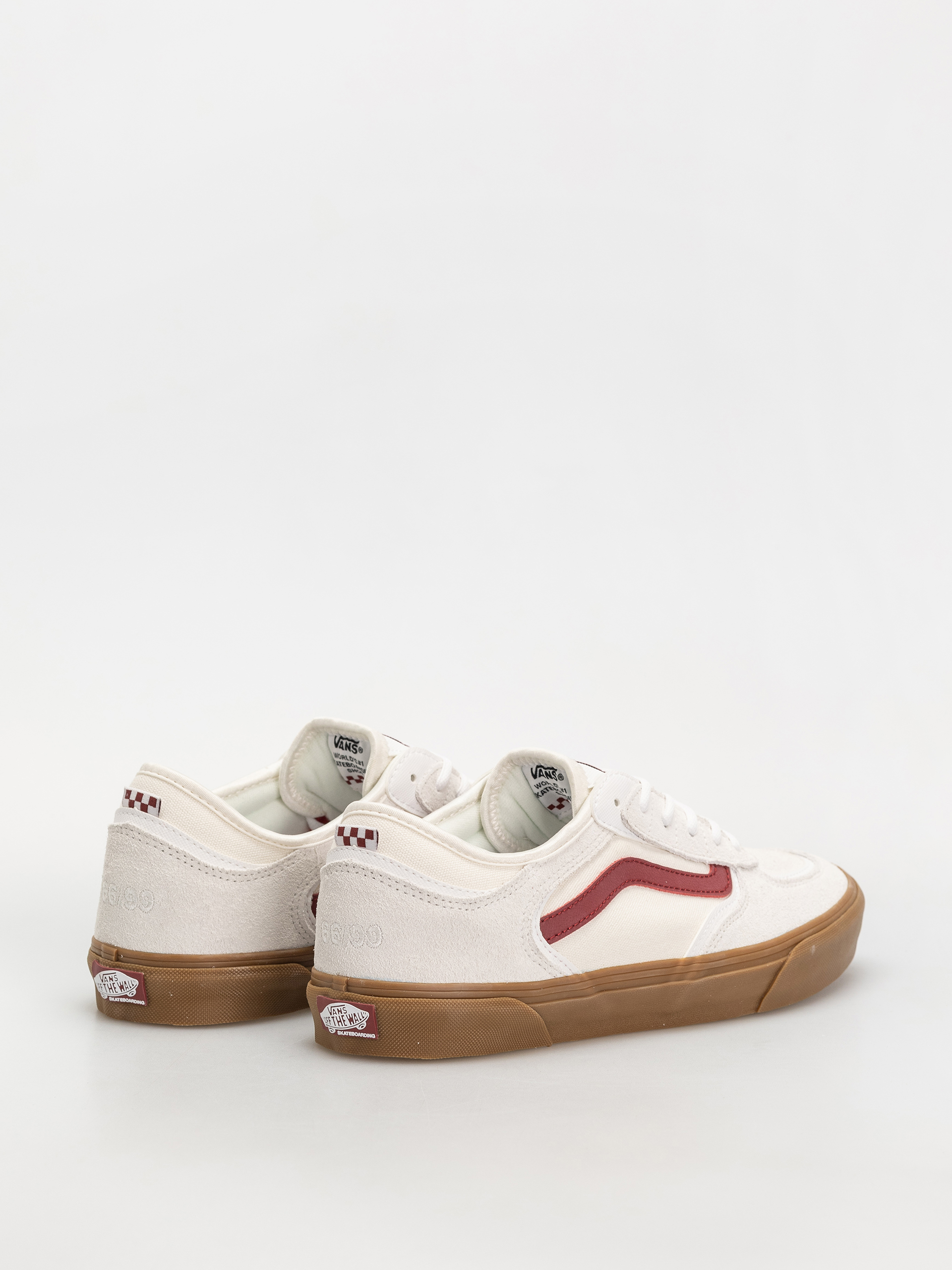 Vans Skate Rowley Cipők (red/white/gum)