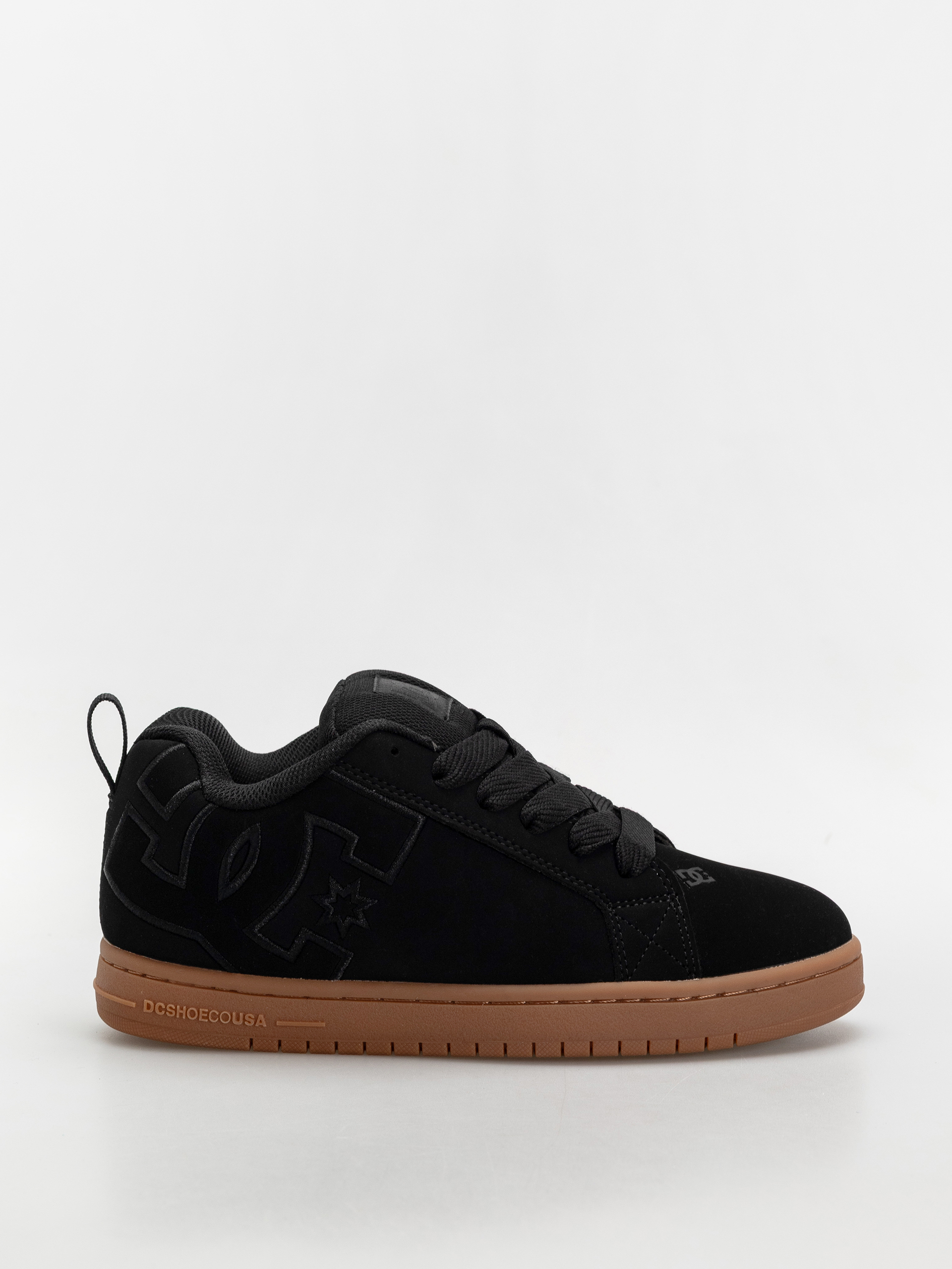 DC Court Graffik Cipők - barna (black/gum)