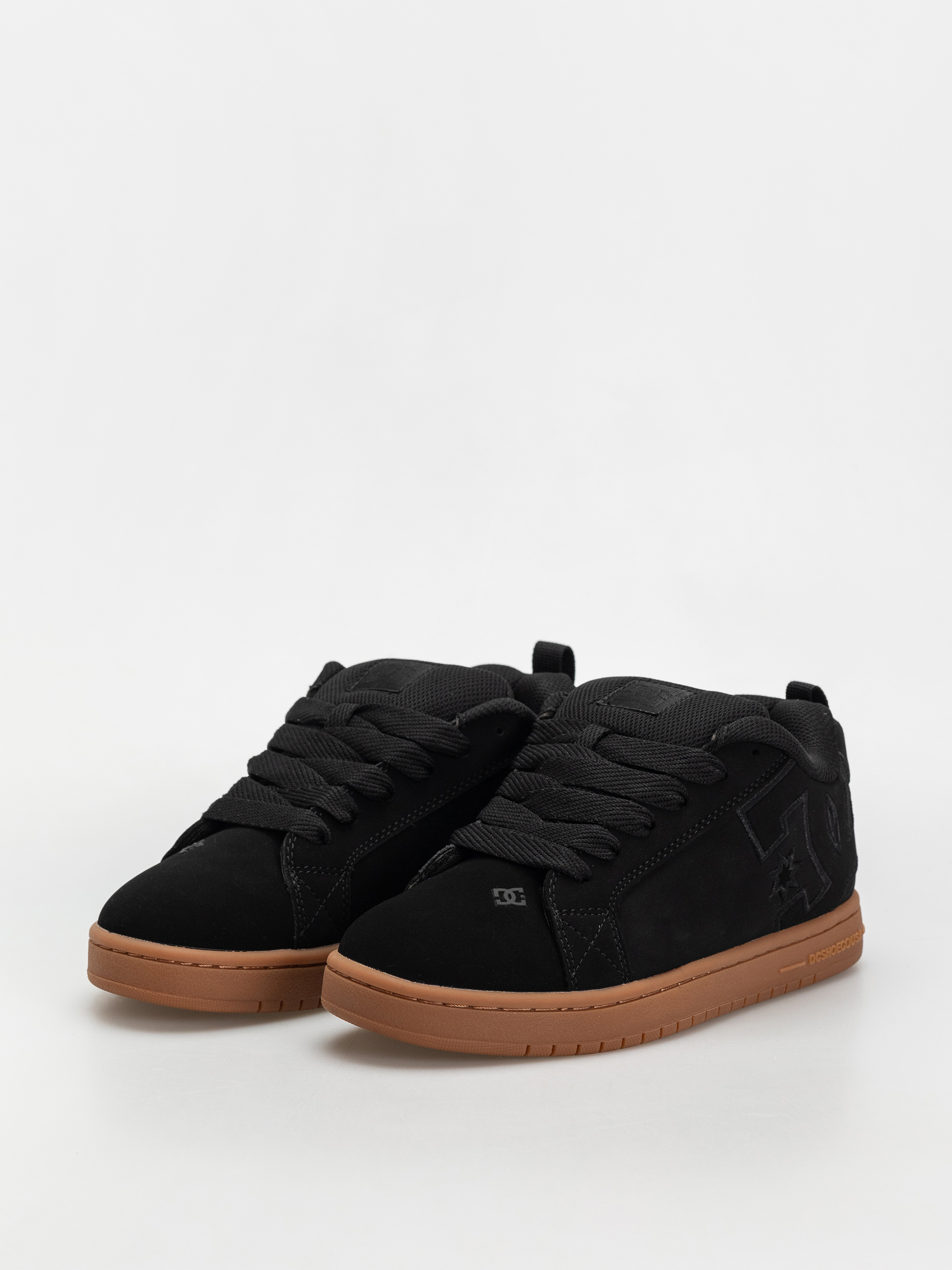 DC Court Graffik Cipők (black/gum)