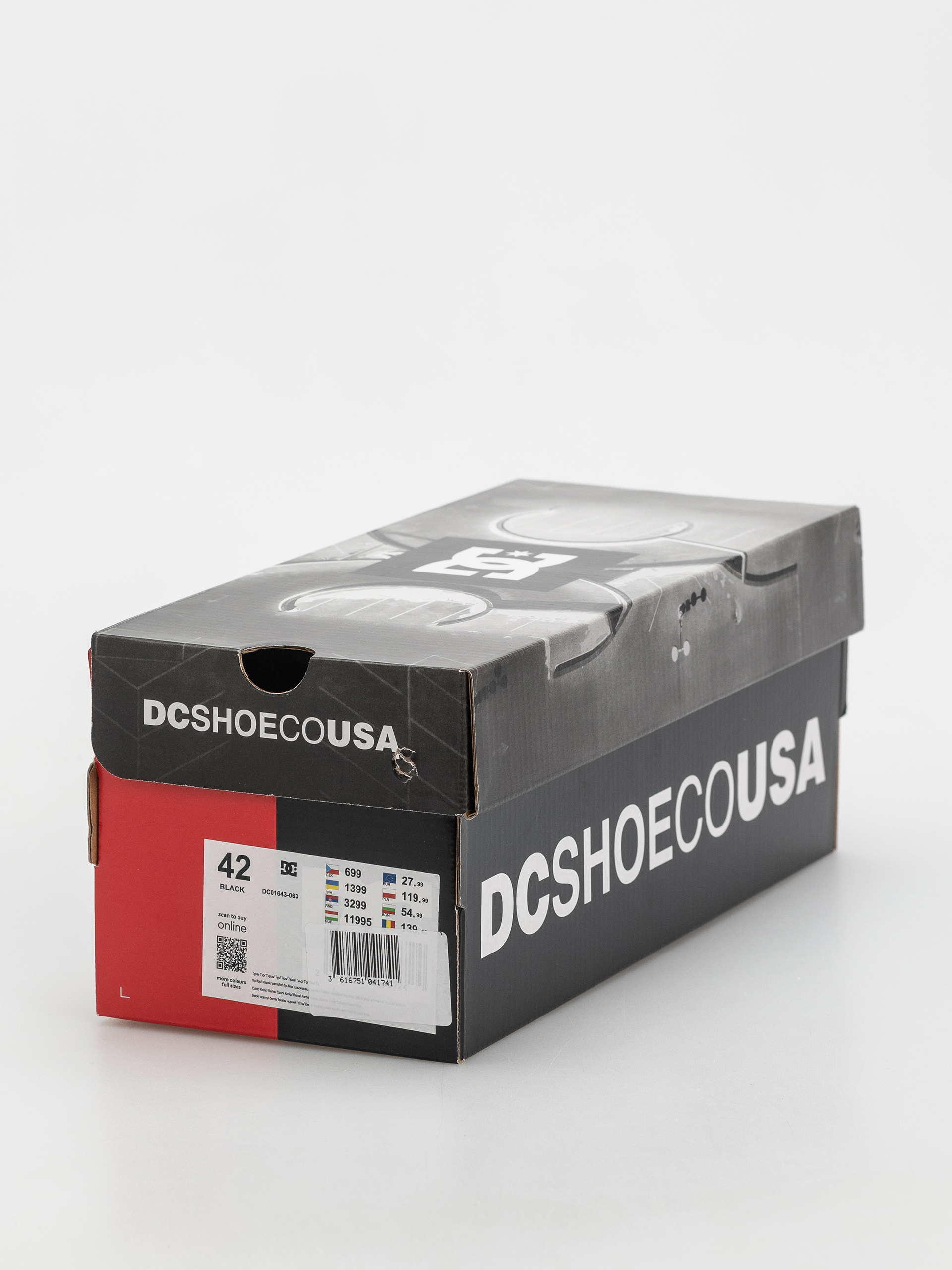 DC Bolsa Flip-flop papucsok (black/dc print)