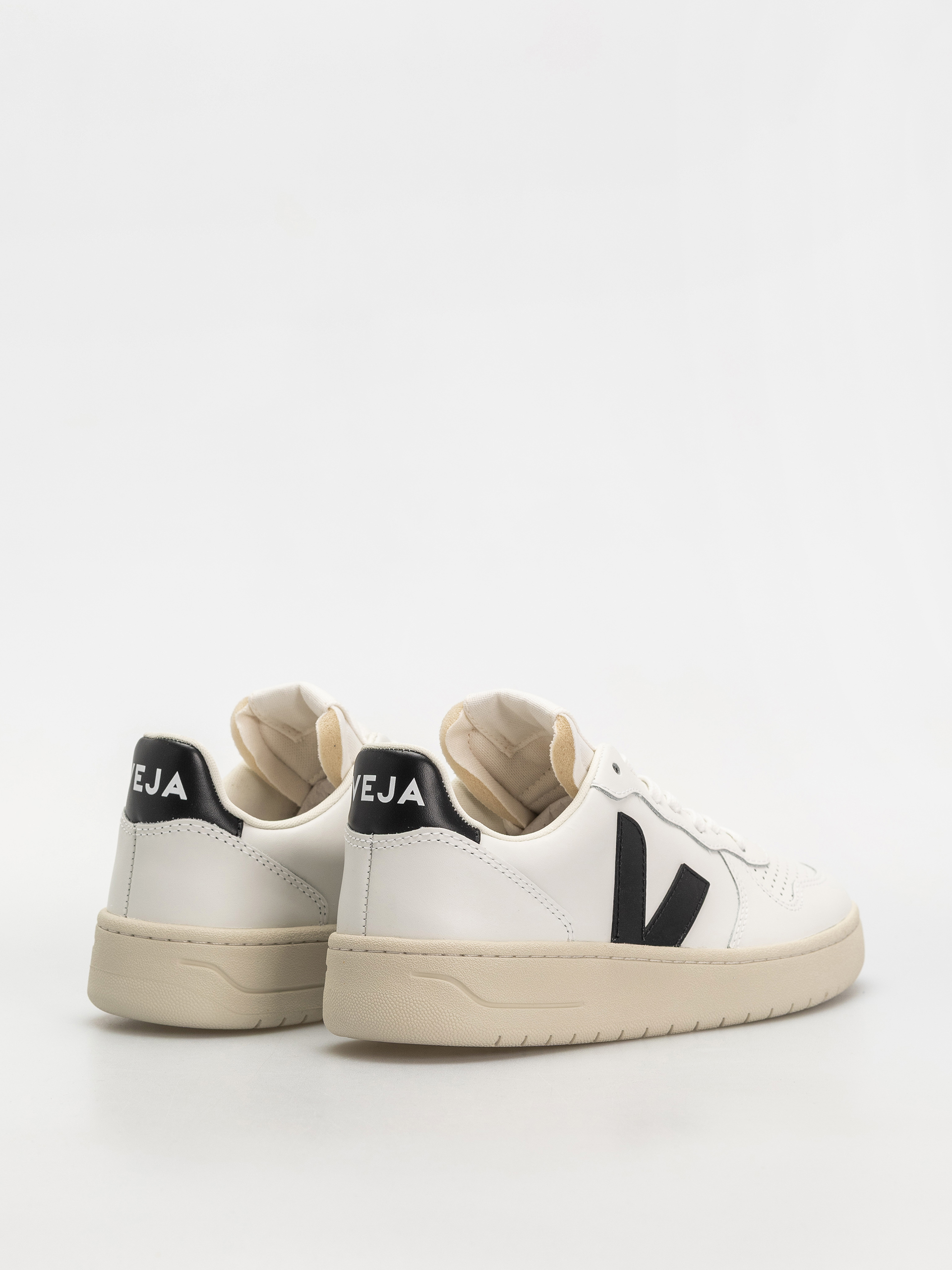 Veja V-10 Cipők Wmn (extra white black)