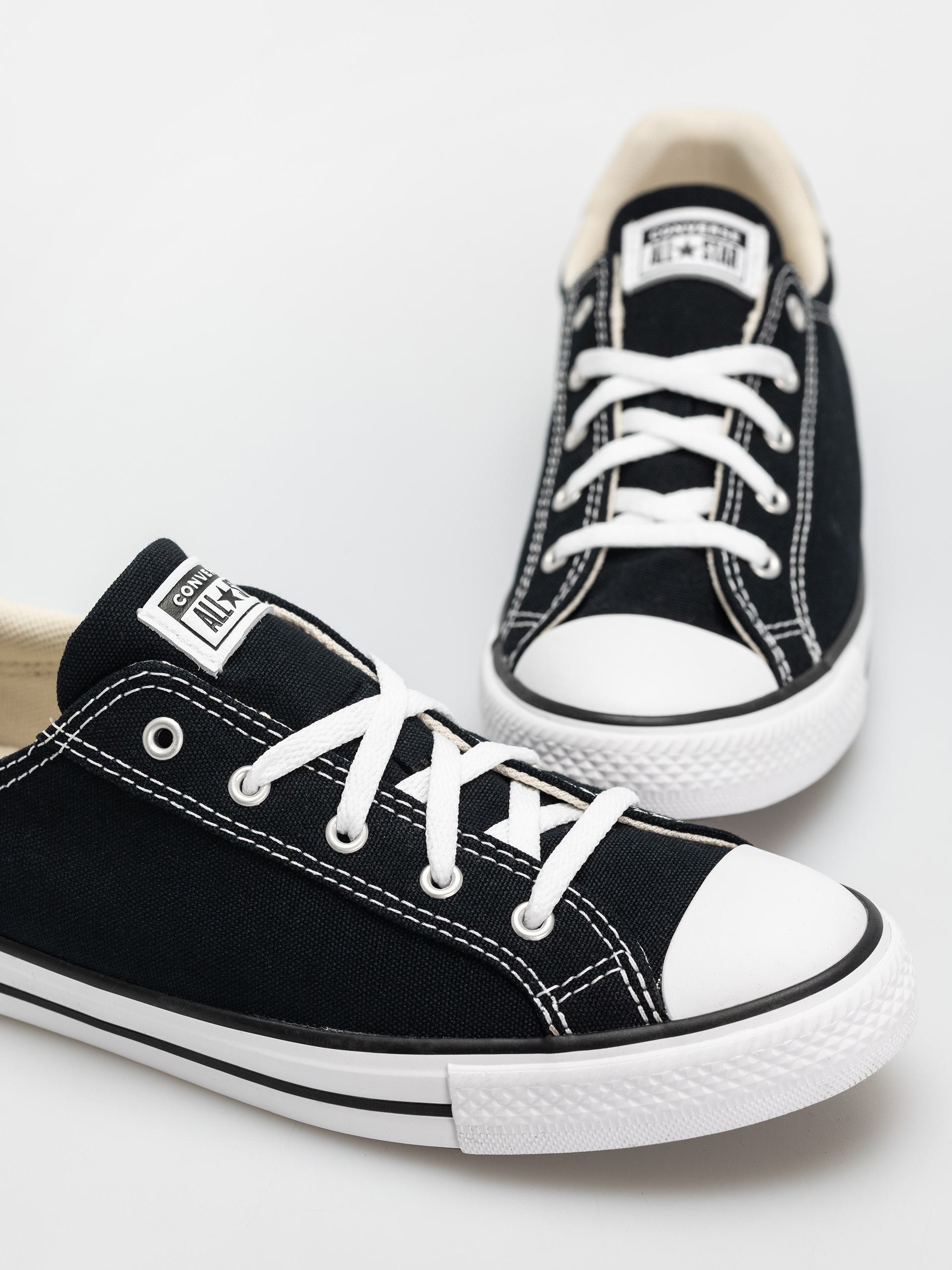 Converse Chuck Taylor All Star Dainty Lucky Ox Wmn Tornacipők (black/white/black)