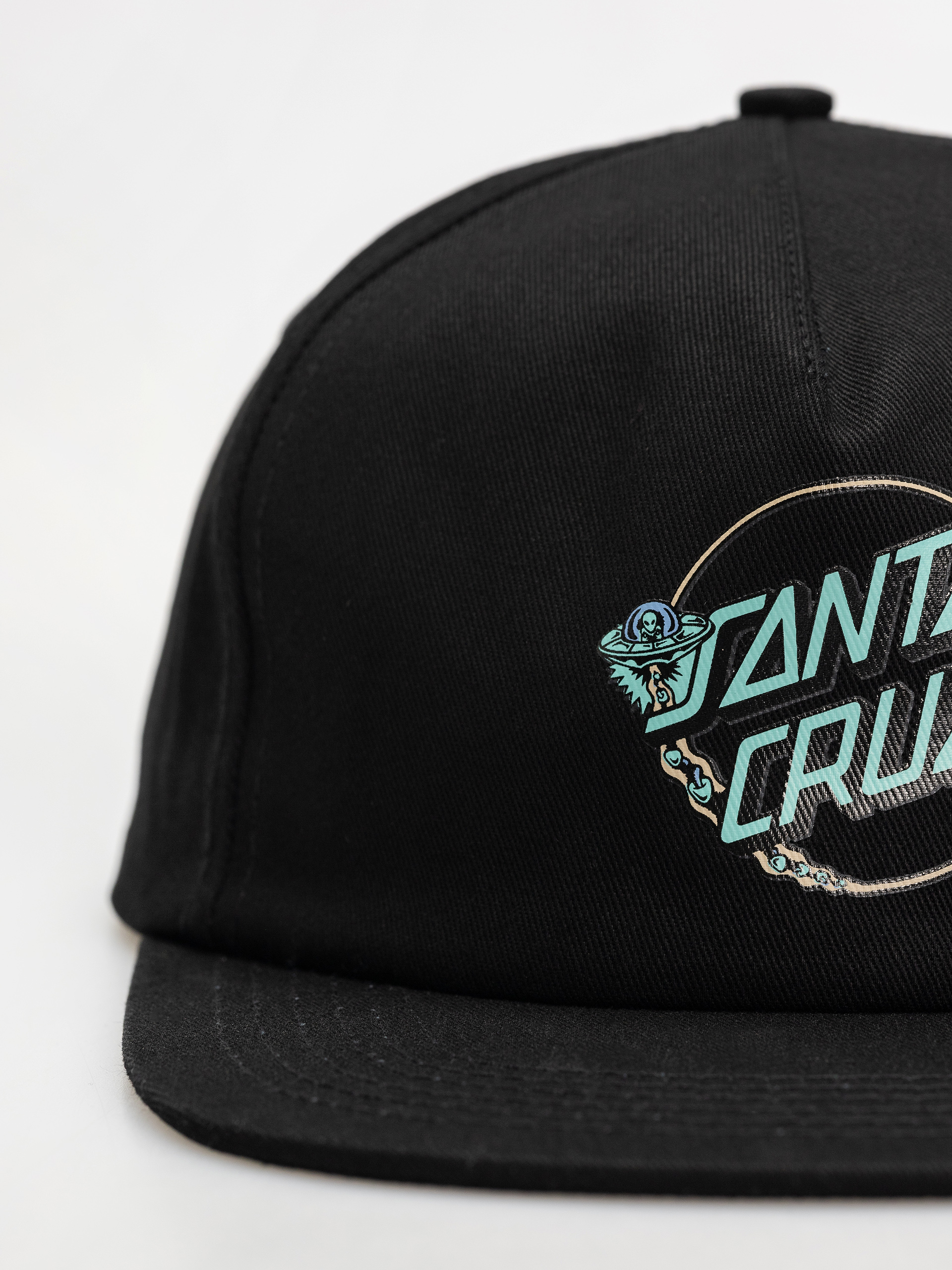 Santa Cruz Winkowski UFO Dot Snapback Baseball sapka (black)