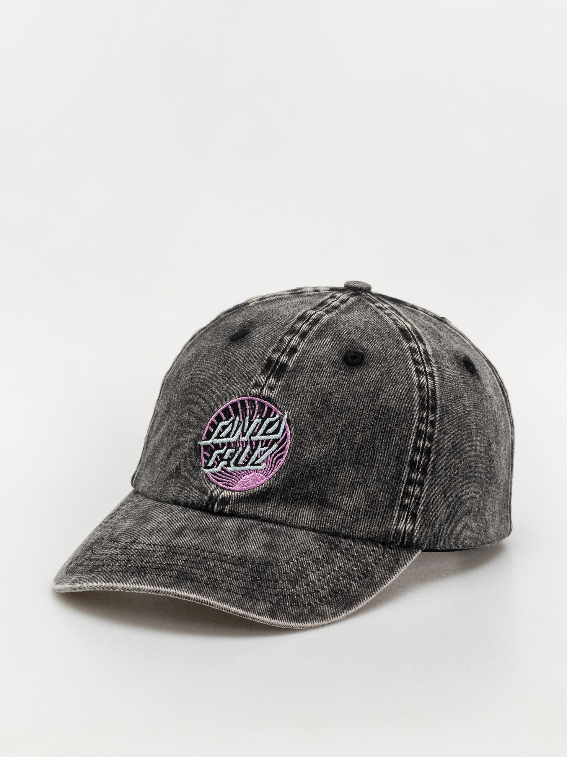 Santa Cruz Retreat Dot Wmn Baseball sapka (black/acid wash)