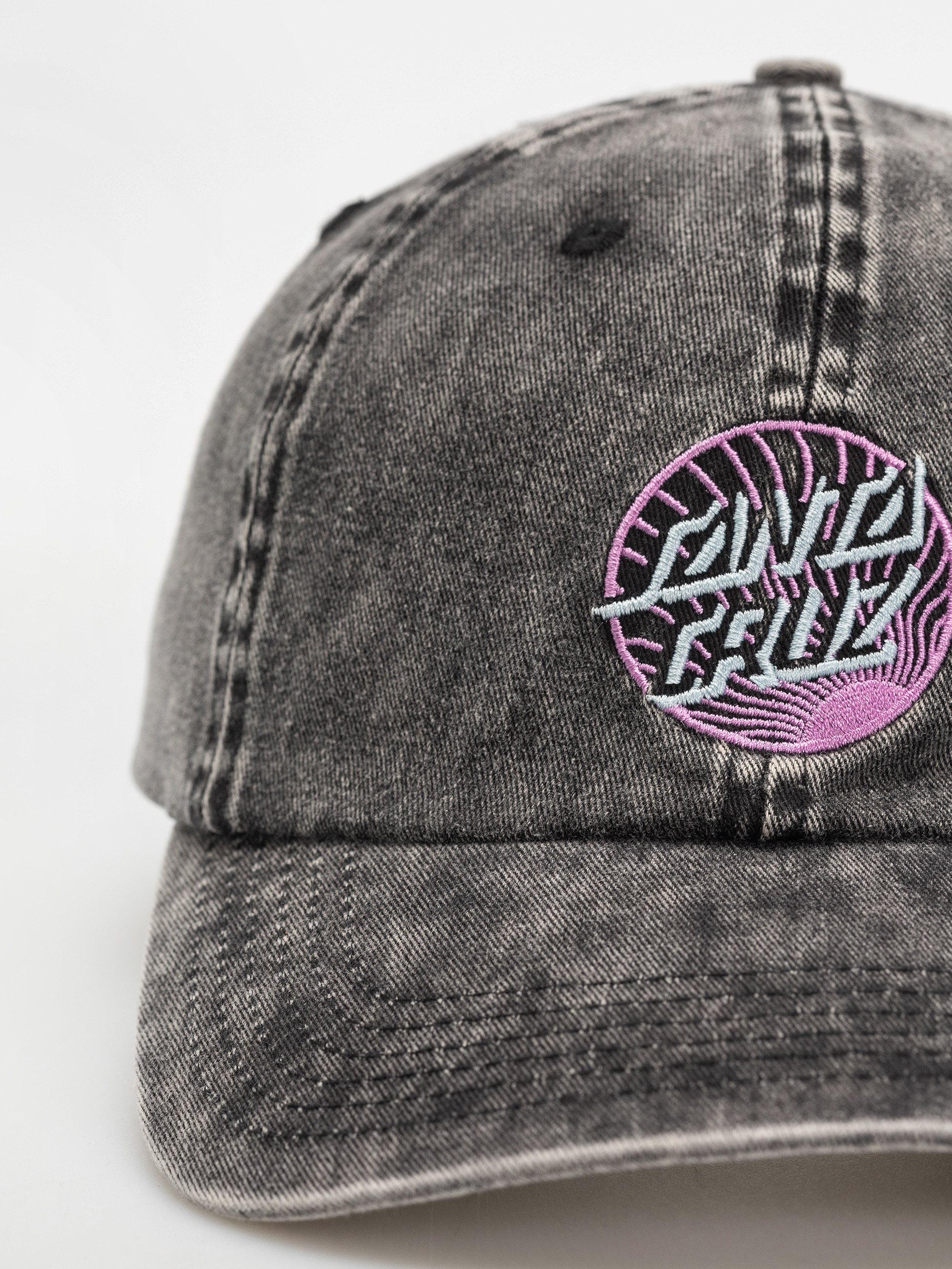 Santa Cruz Retreat Dot Wmn Baseball sapka (black/acid wash)