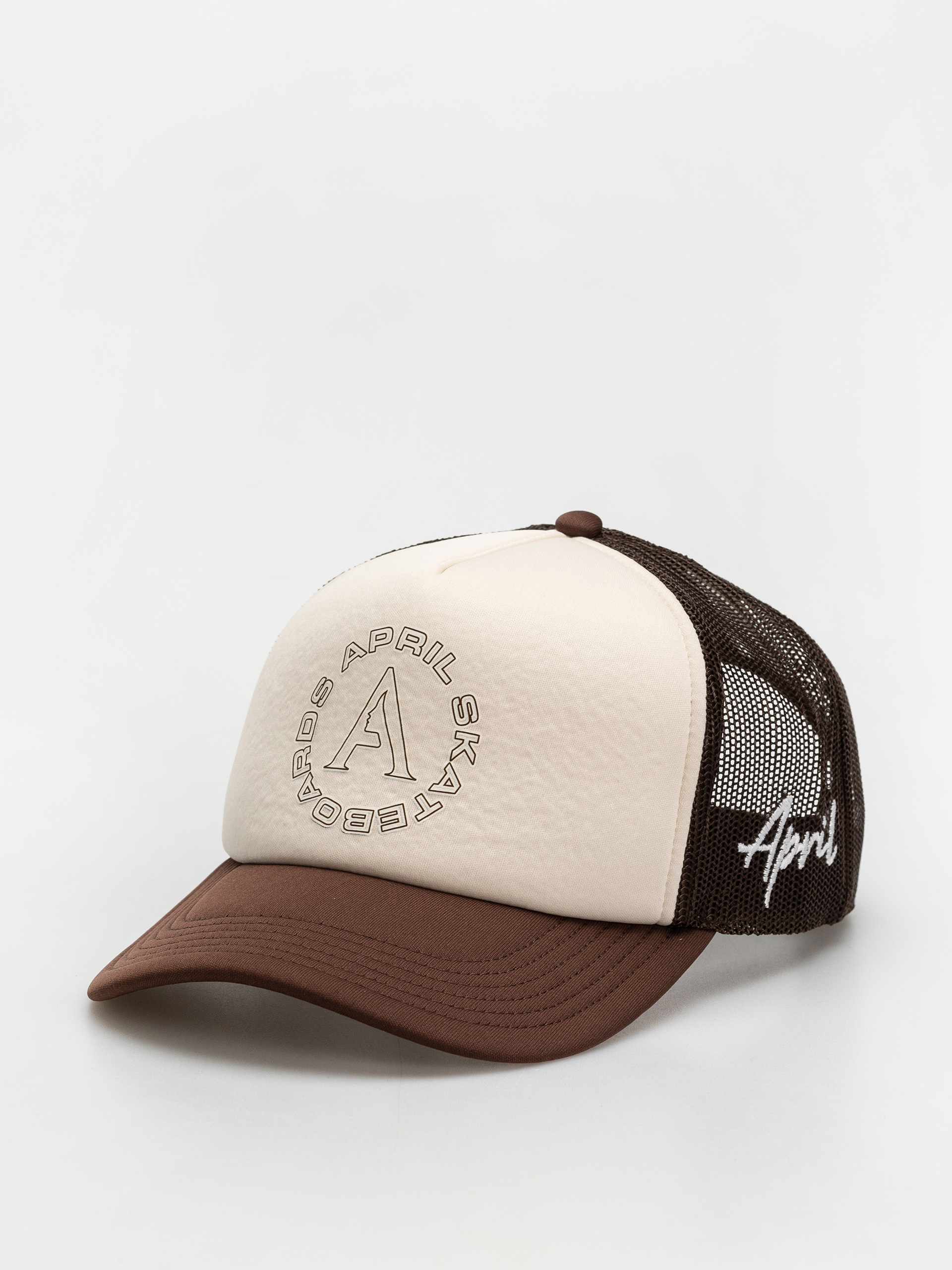April Skateboards Full Circle Trucker Baseball sapka (brown)