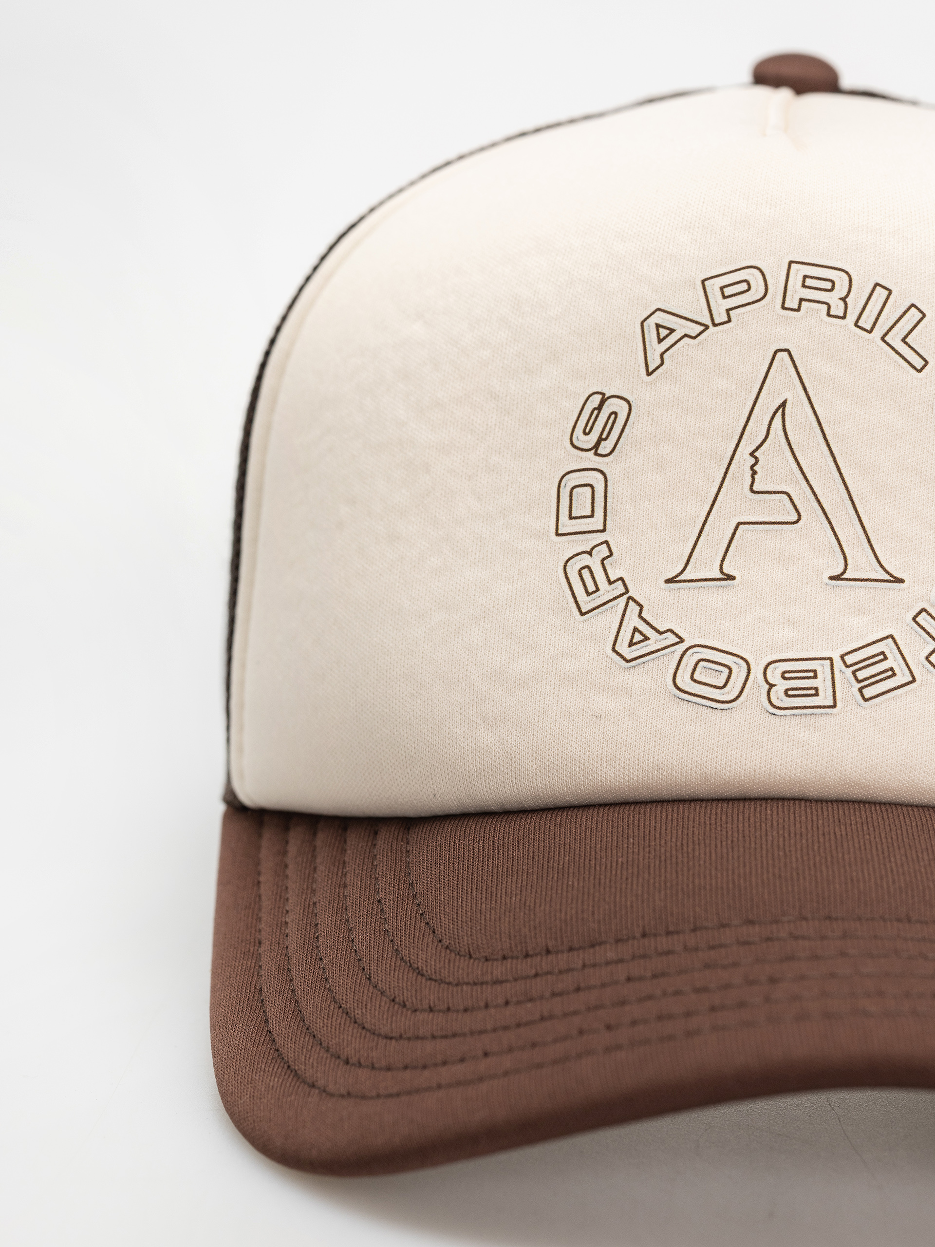 April Skateboards Full Circle Trucker Baseball sapka (brown)