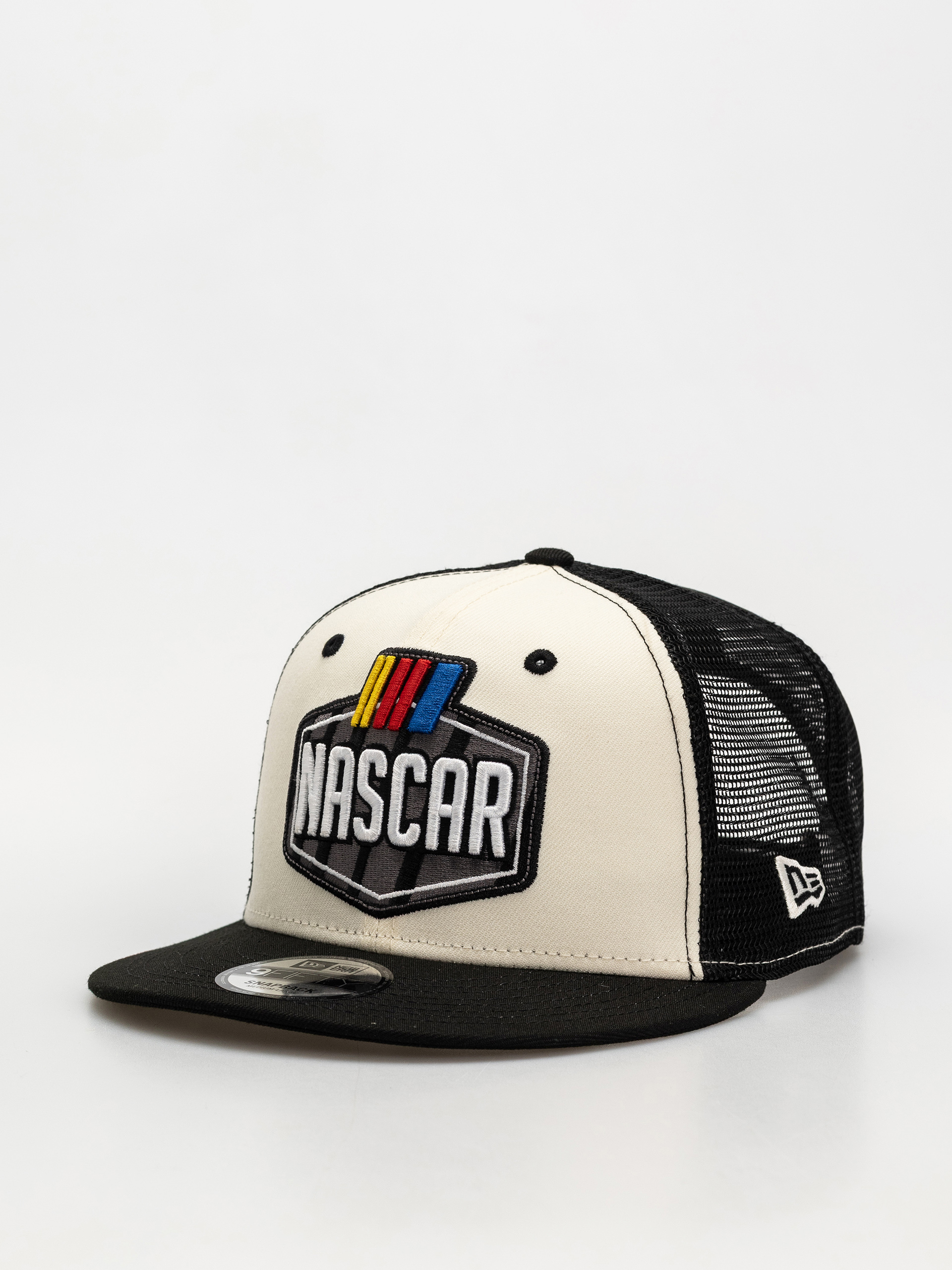 Baseball sapka New Era Nascar Logo 9Fifty Trucker (black/chalk)