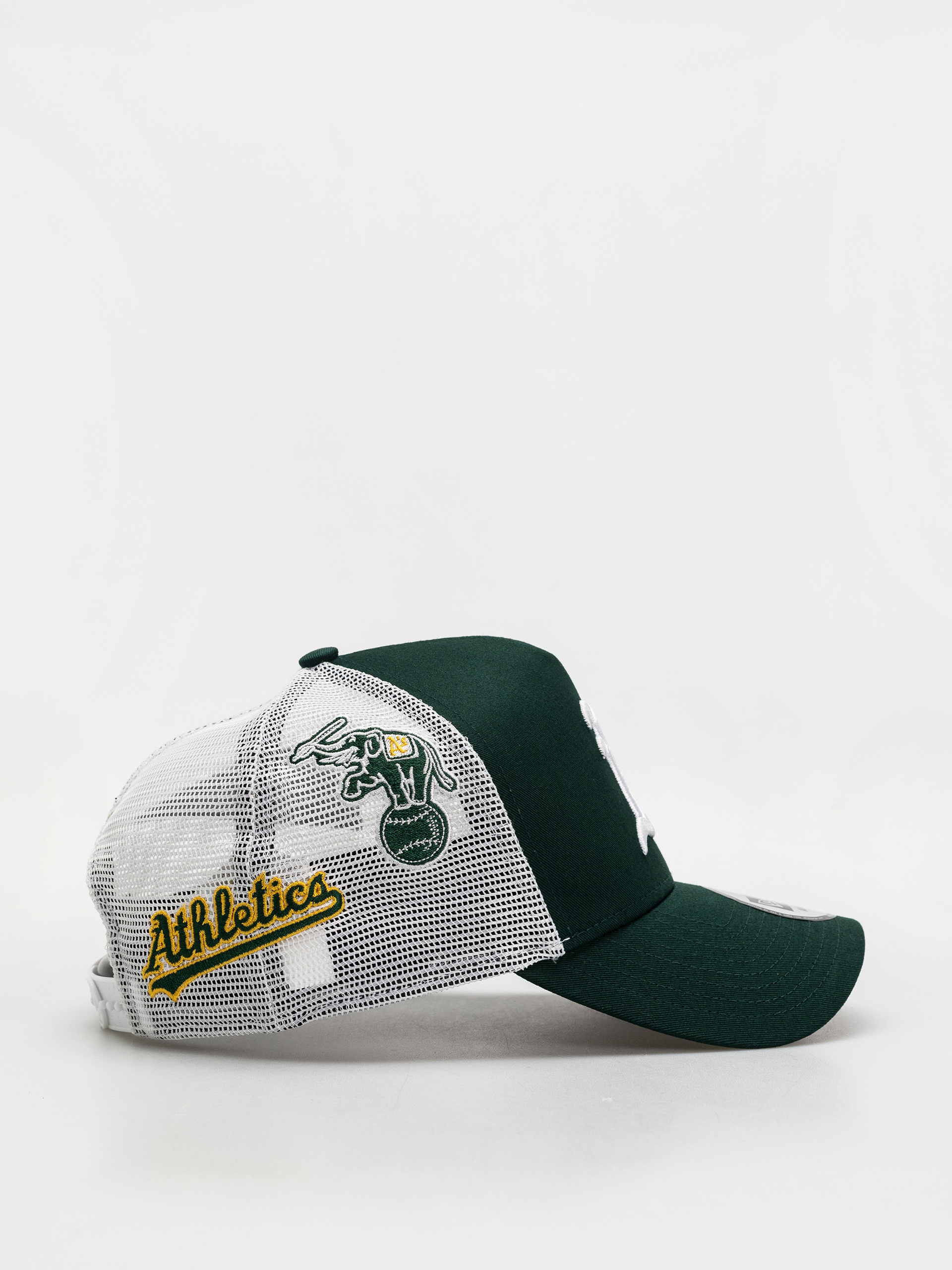 Baseball sapka New Era Multi Patch Trucker Athletics (dark green)