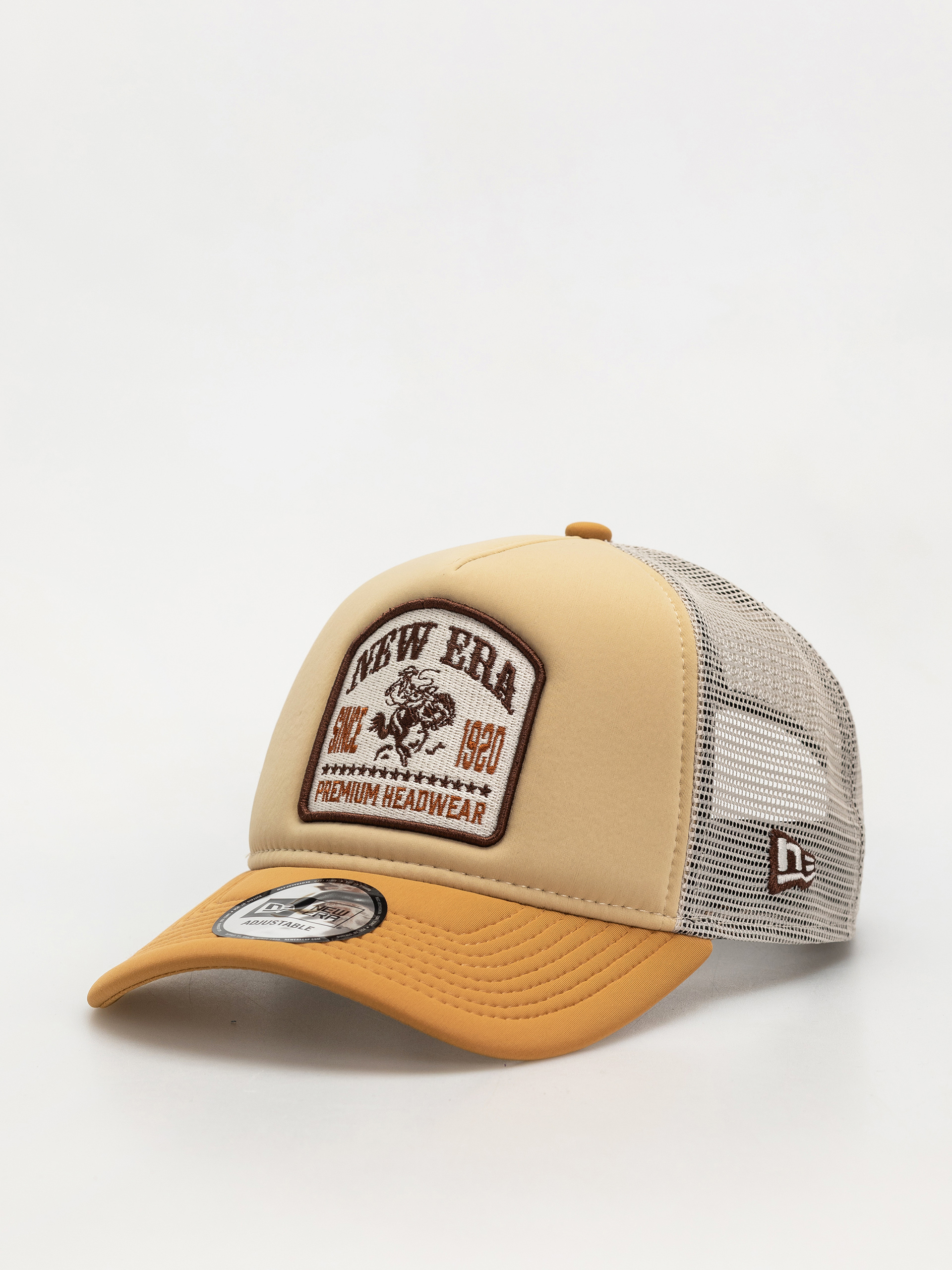 Baseball sapka New Era Graphic Patch Trucker (yellow)