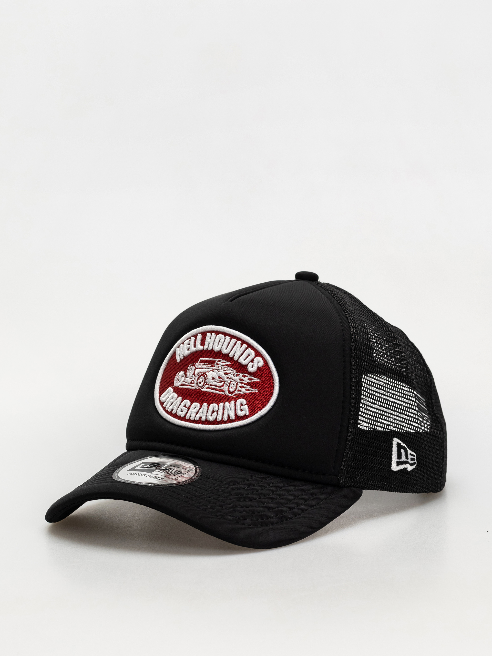 Baseball sapka New Era Graphic Patch Trucker (black)
