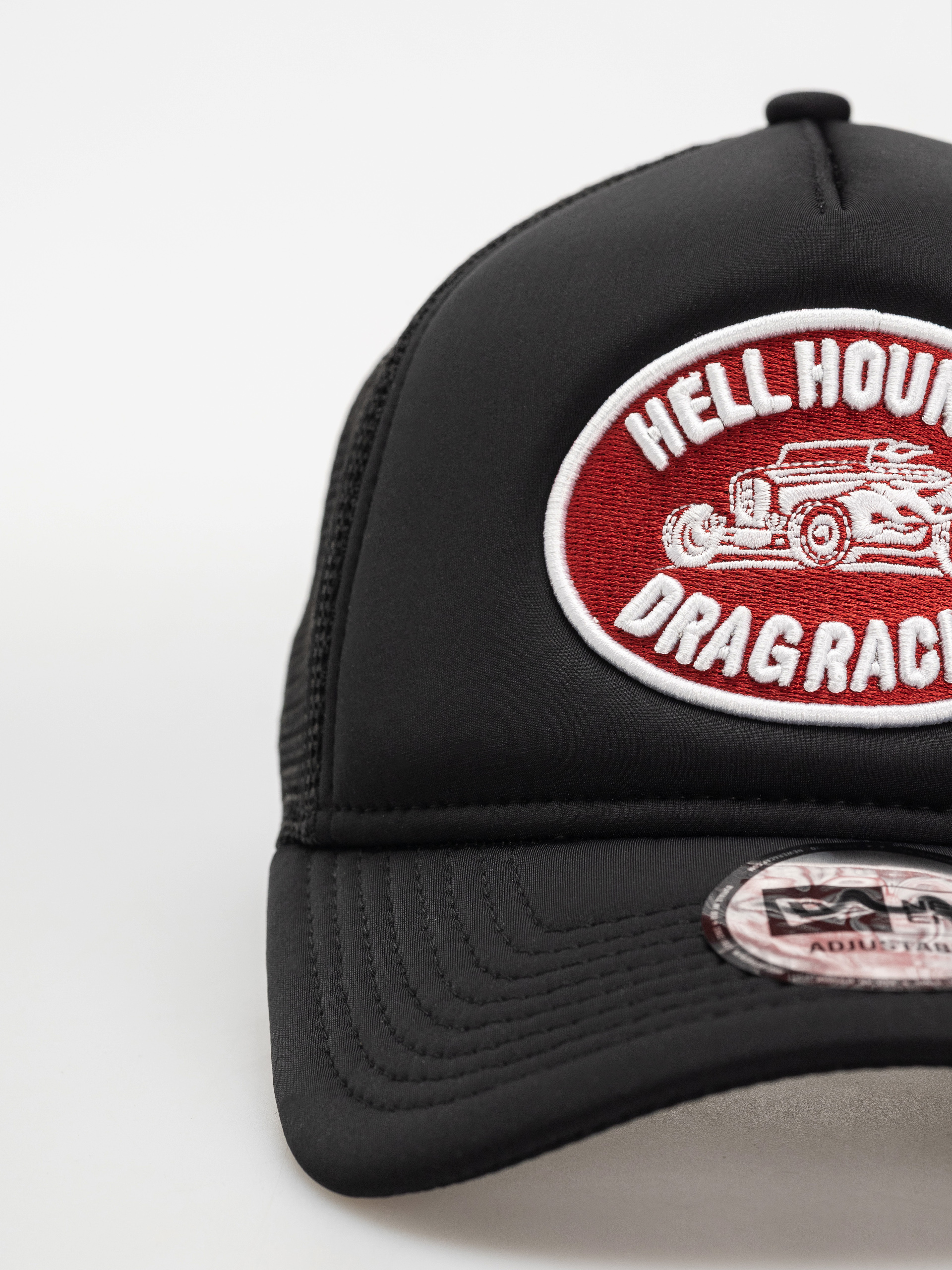 Baseball sapka New Era Graphic Patch Trucker (black)