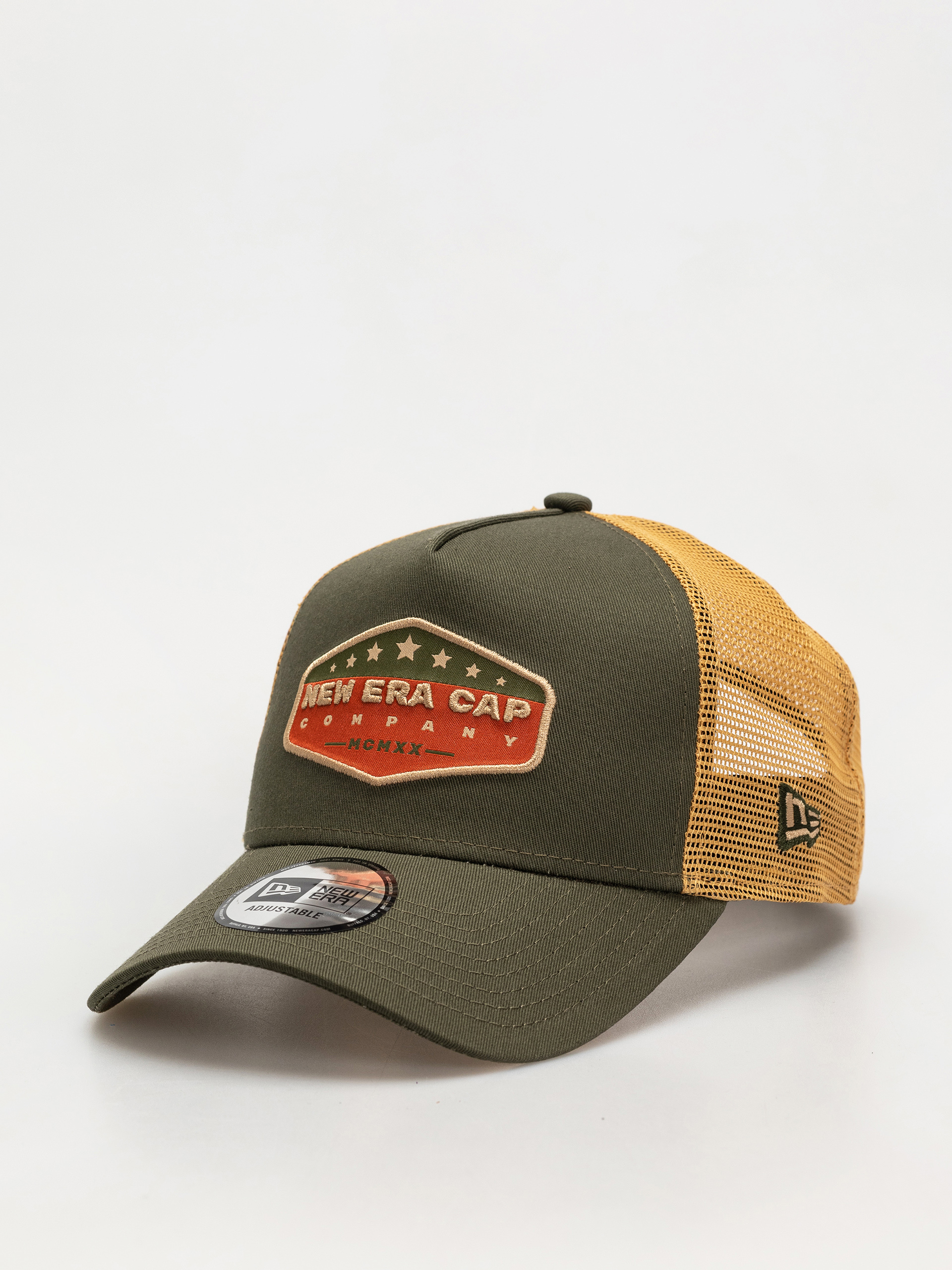 Baseball sapka New Era Cotton Patch Trucker (green)