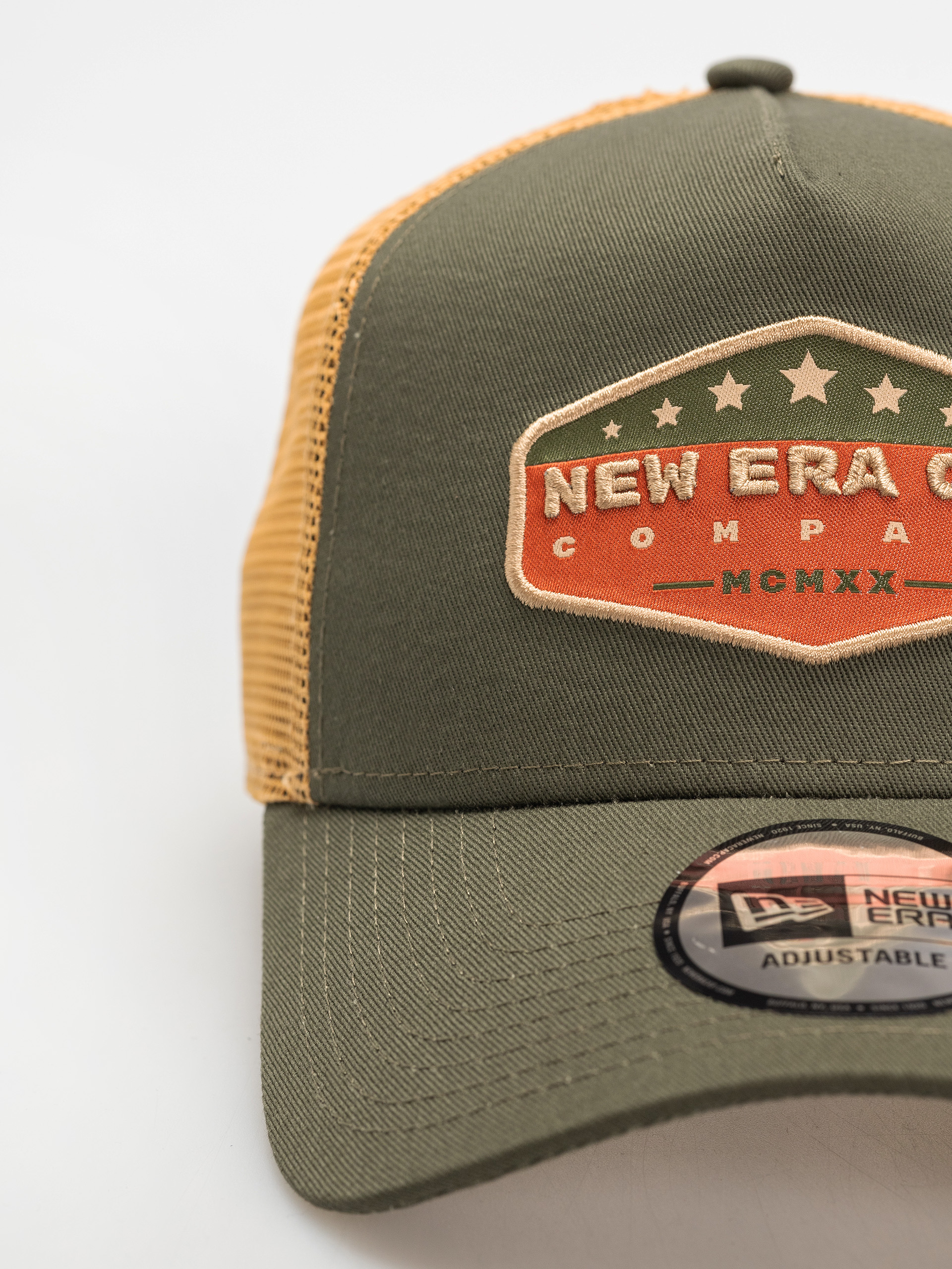 Baseball sapka New Era Cotton Patch Trucker (green)